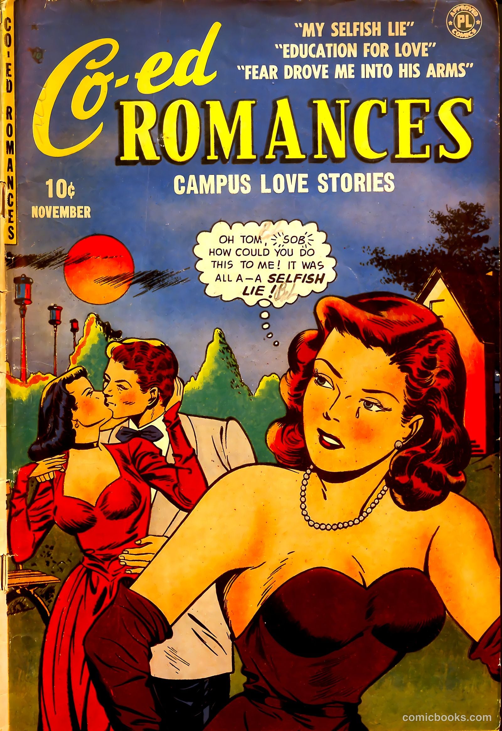 Co-Ed Romances #1 — page 1 of 37
