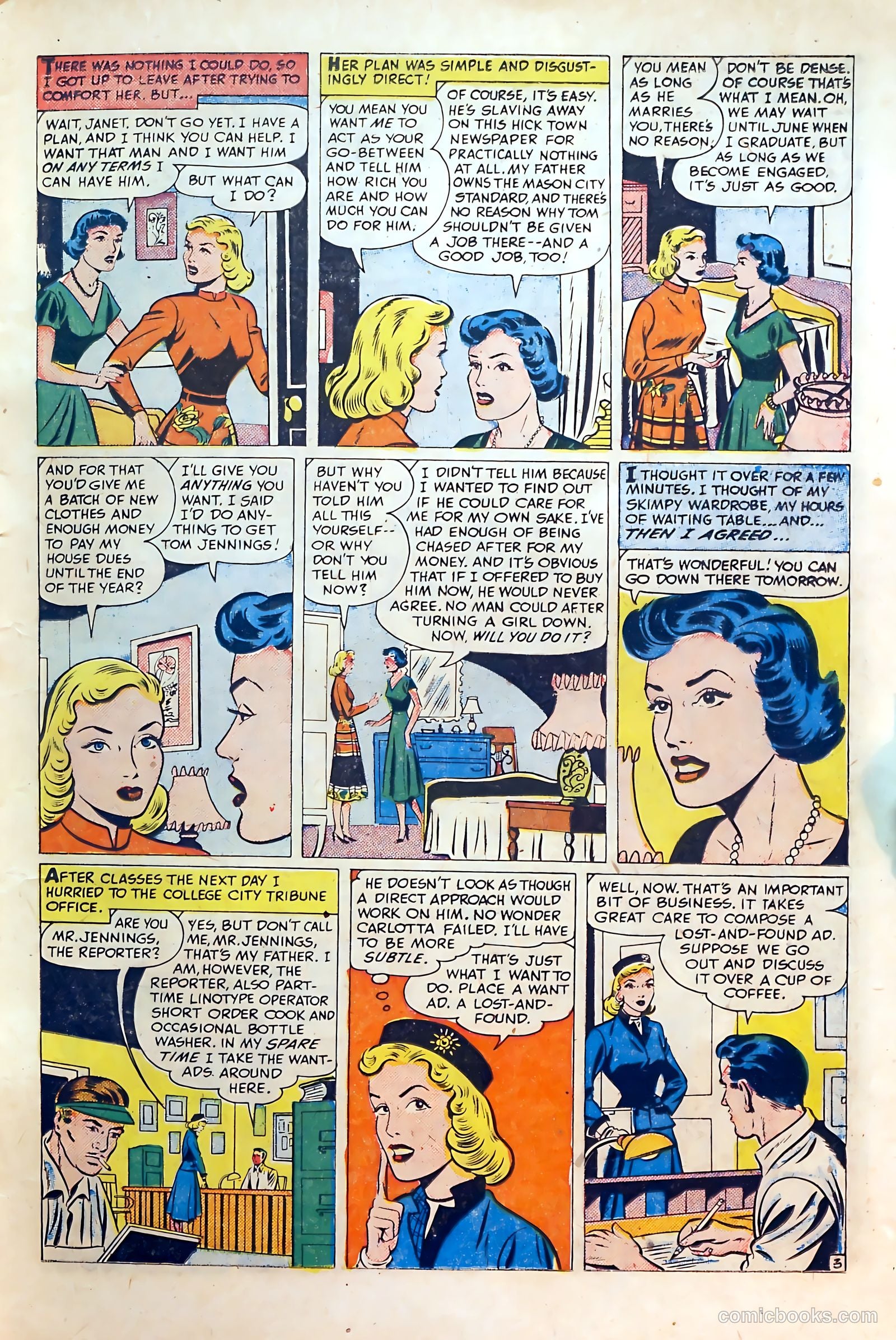 Co-Ed Romances #1 — page 13 of 37