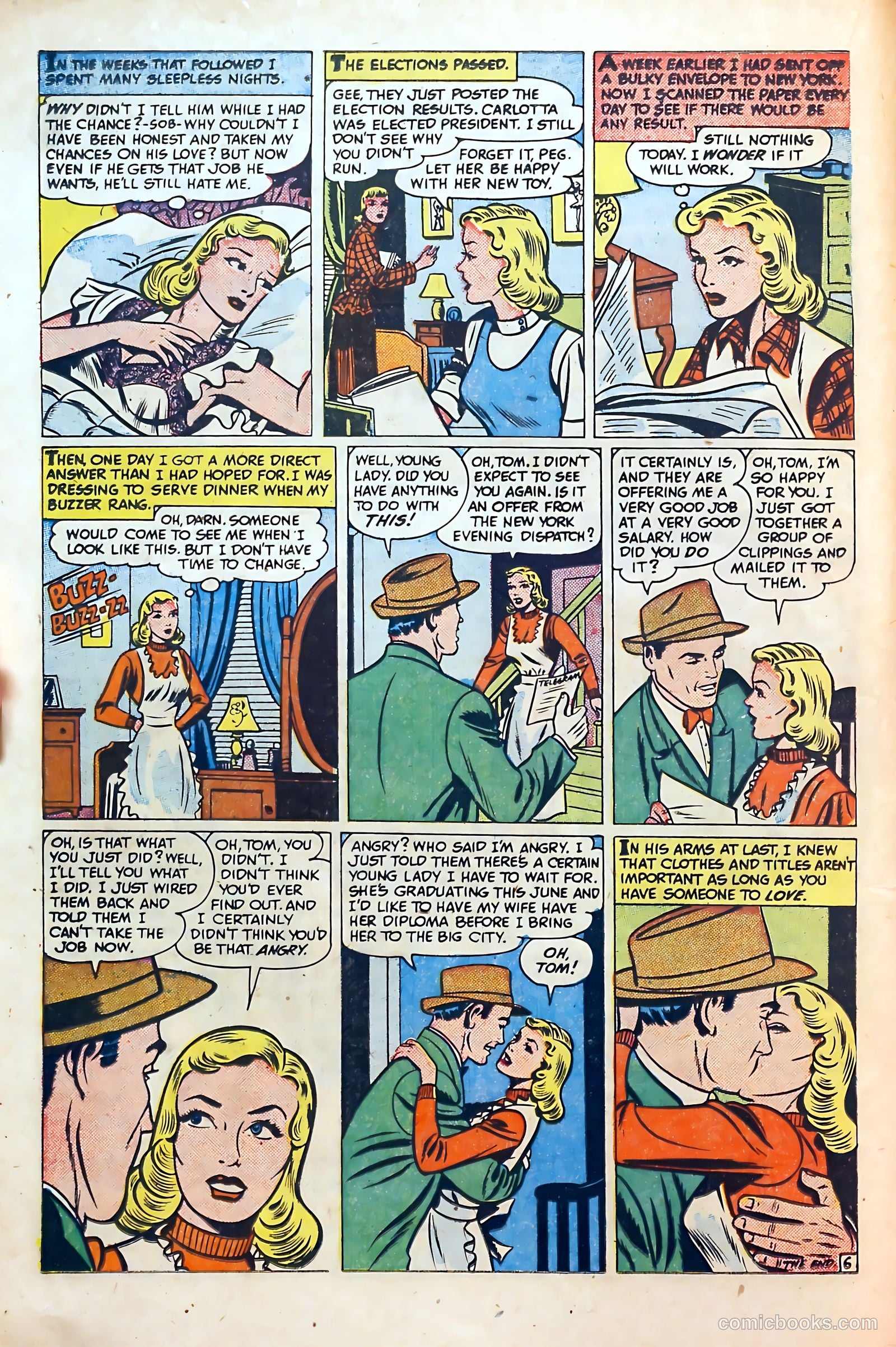 Co-Ed Romances #1 — page 16 of 37
