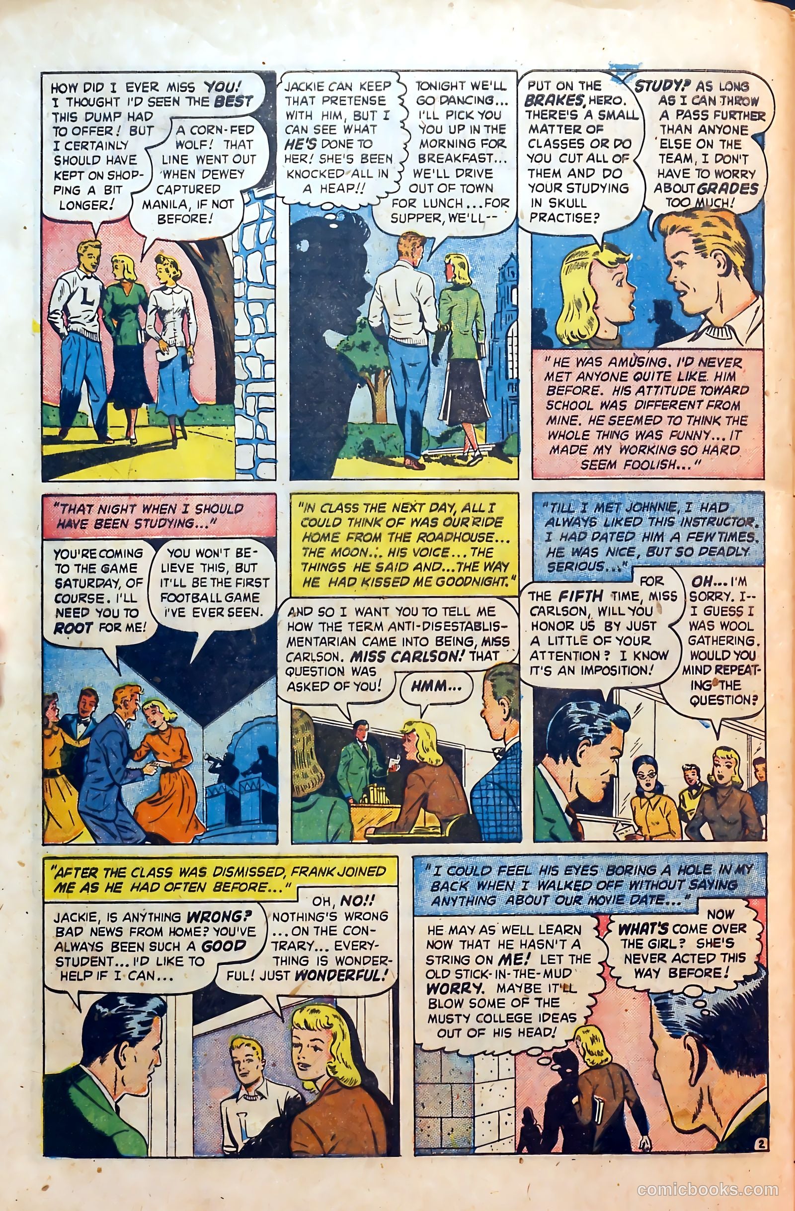 Co-Ed Romances #1 — page 28 of 37