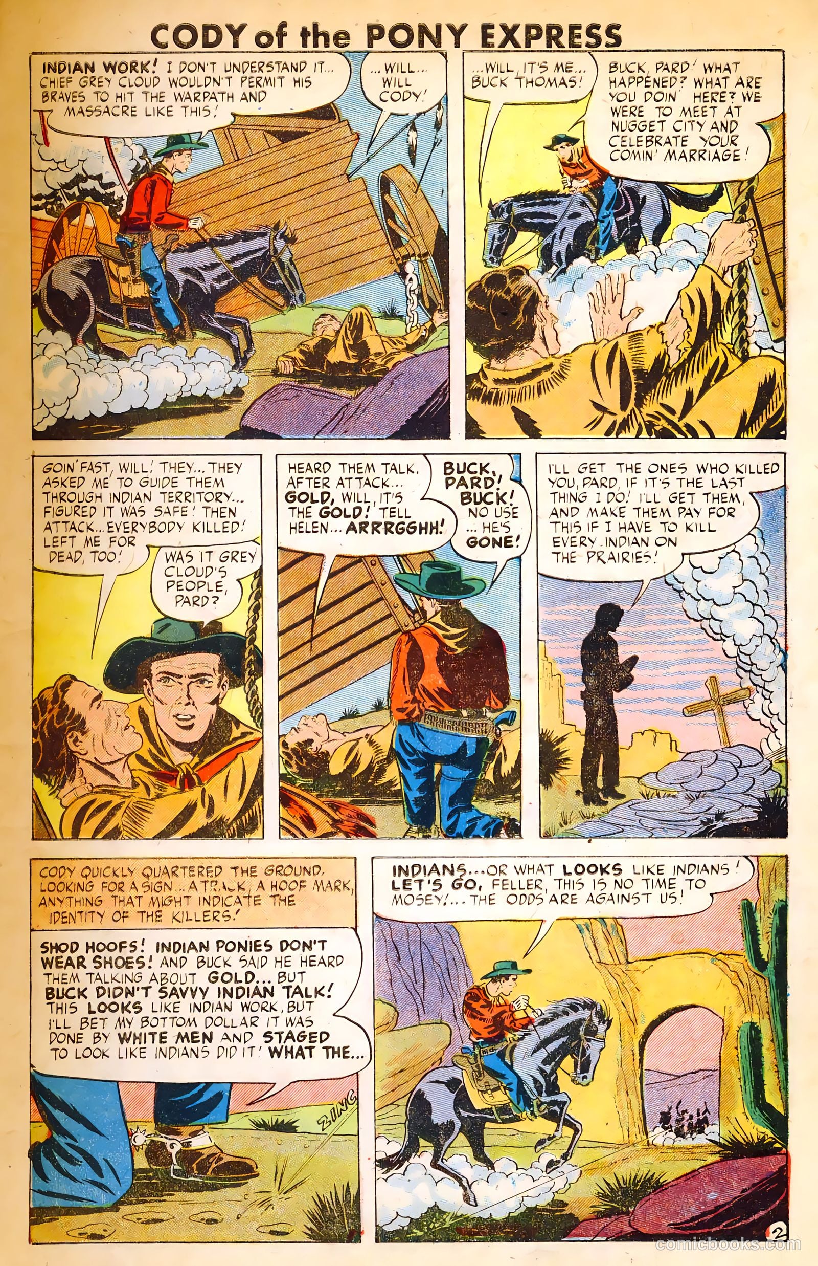 Cody of the Pony Express #1 — page 3 of 36