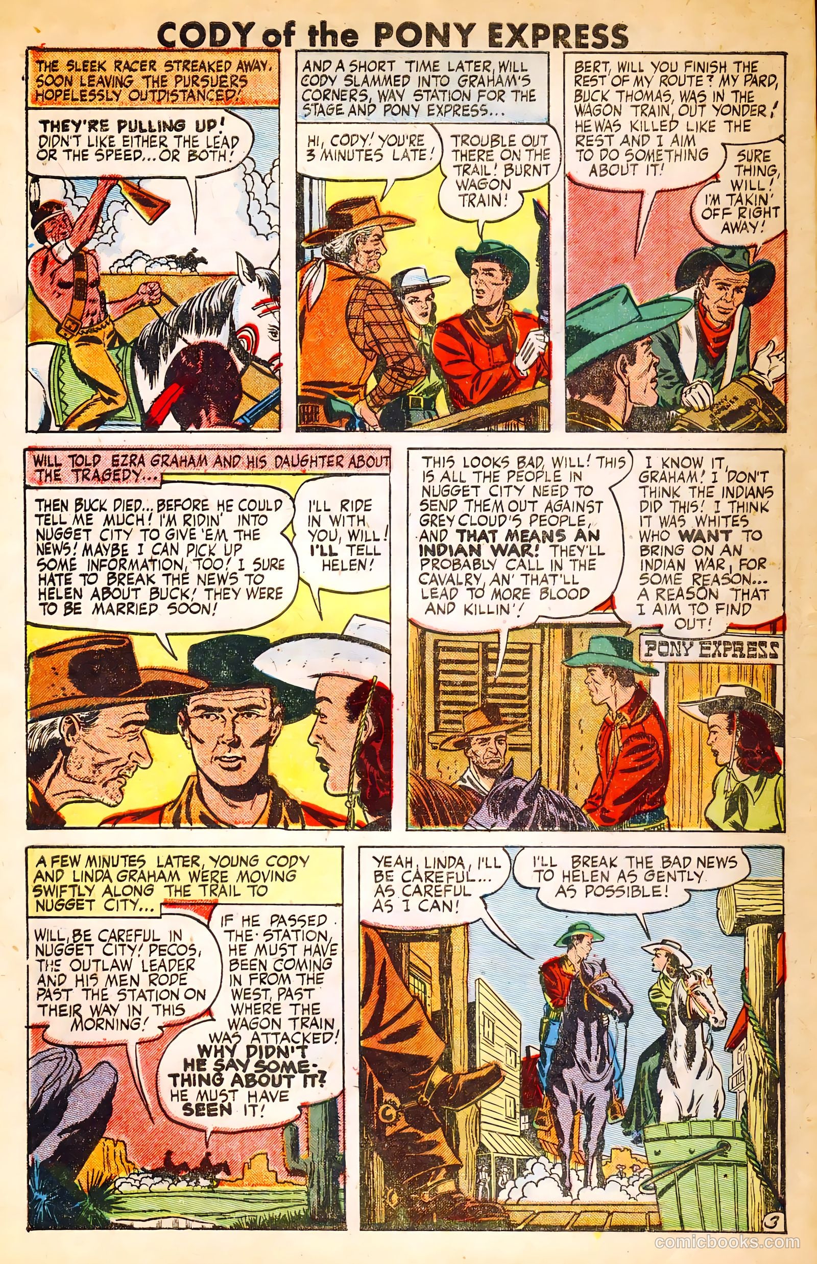 Cody of the Pony Express #1 — page 4 of 36