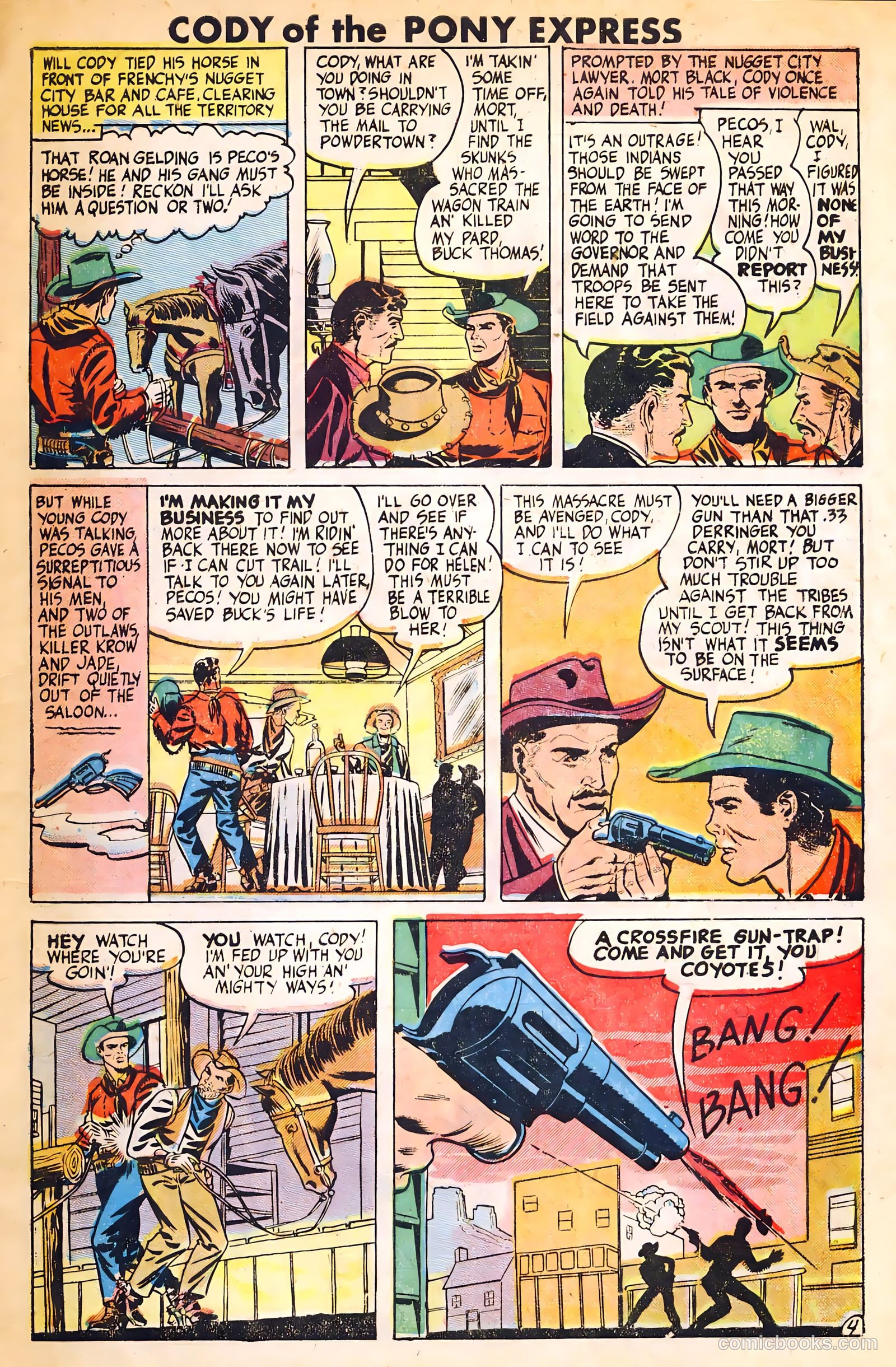 Cody of the Pony Express #1 — page 5 of 36