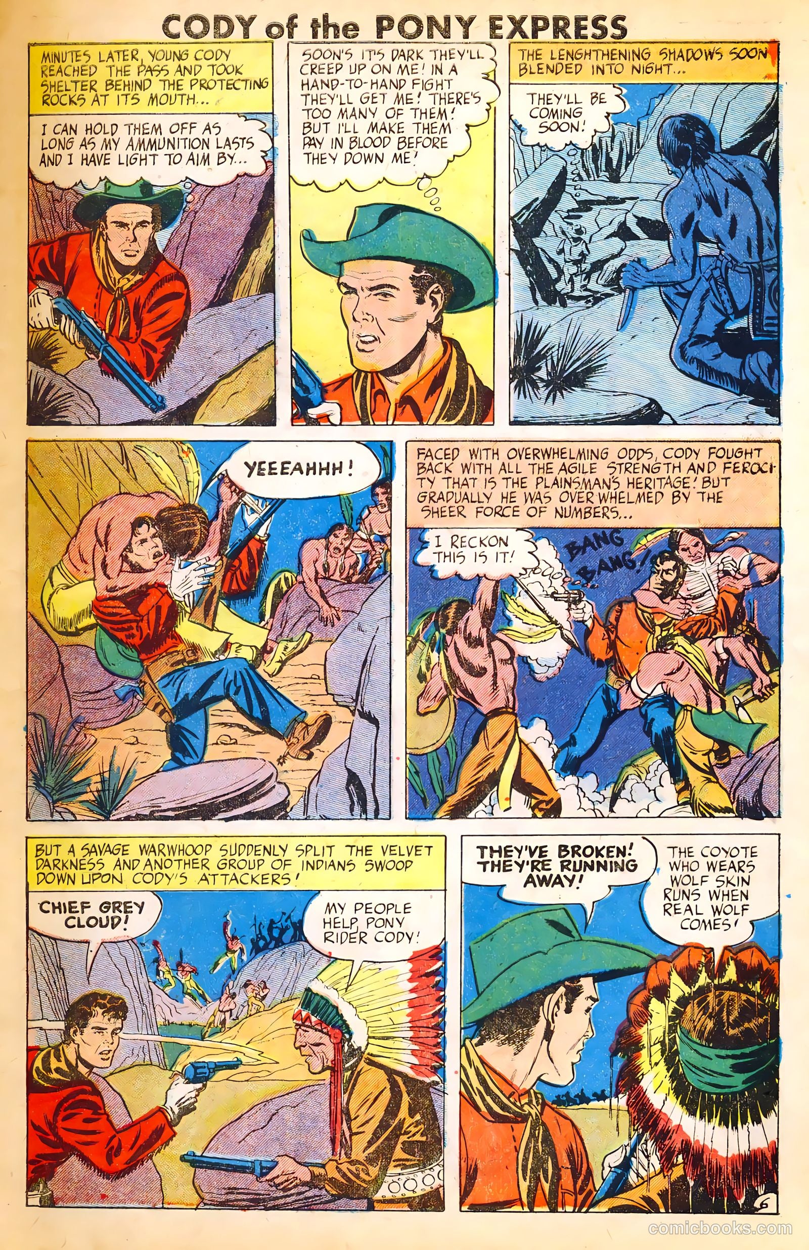 Cody of the Pony Express #1 — page 7 of 36