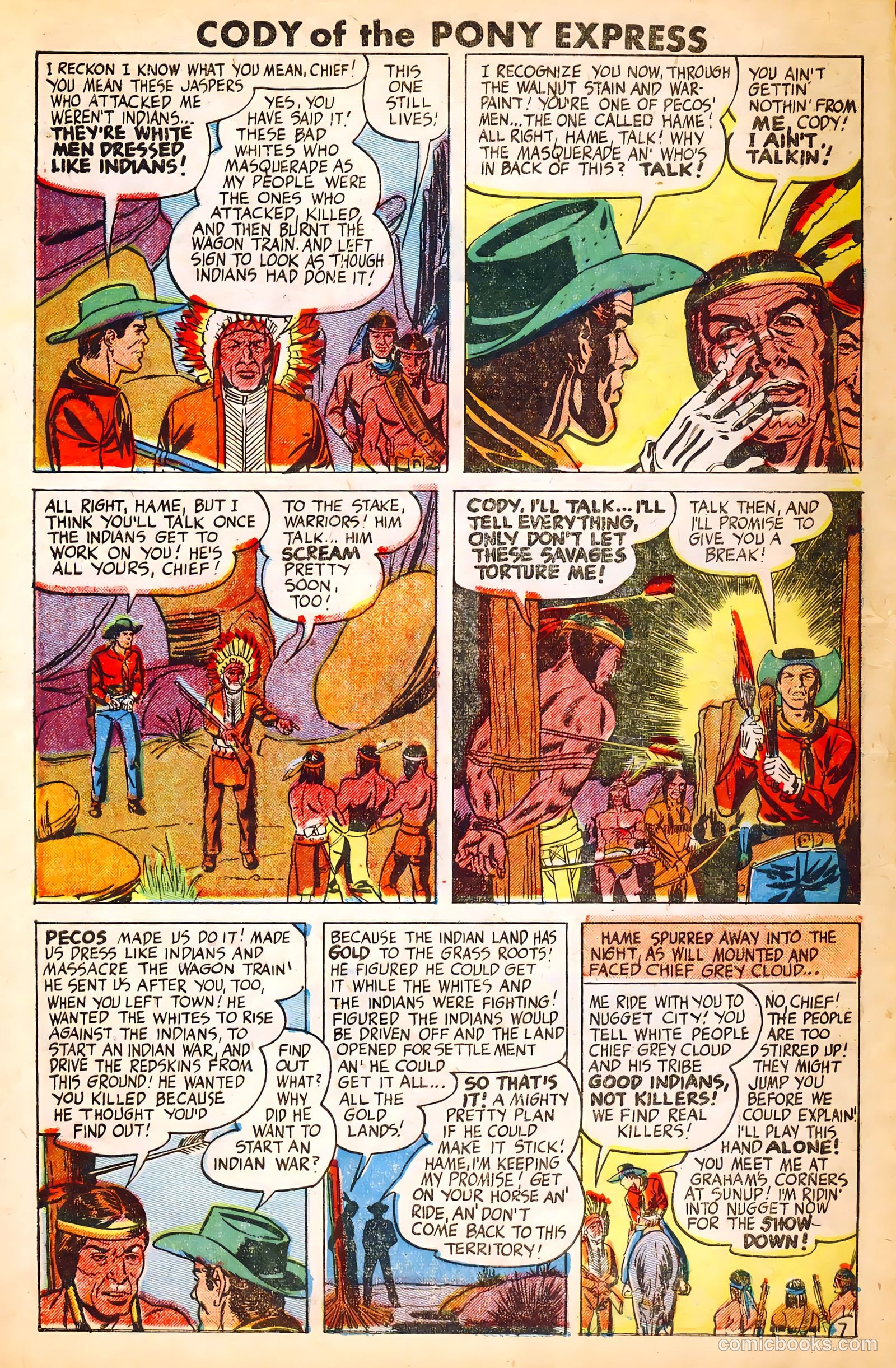 Cody of the Pony Express #1 — page 8 of 36