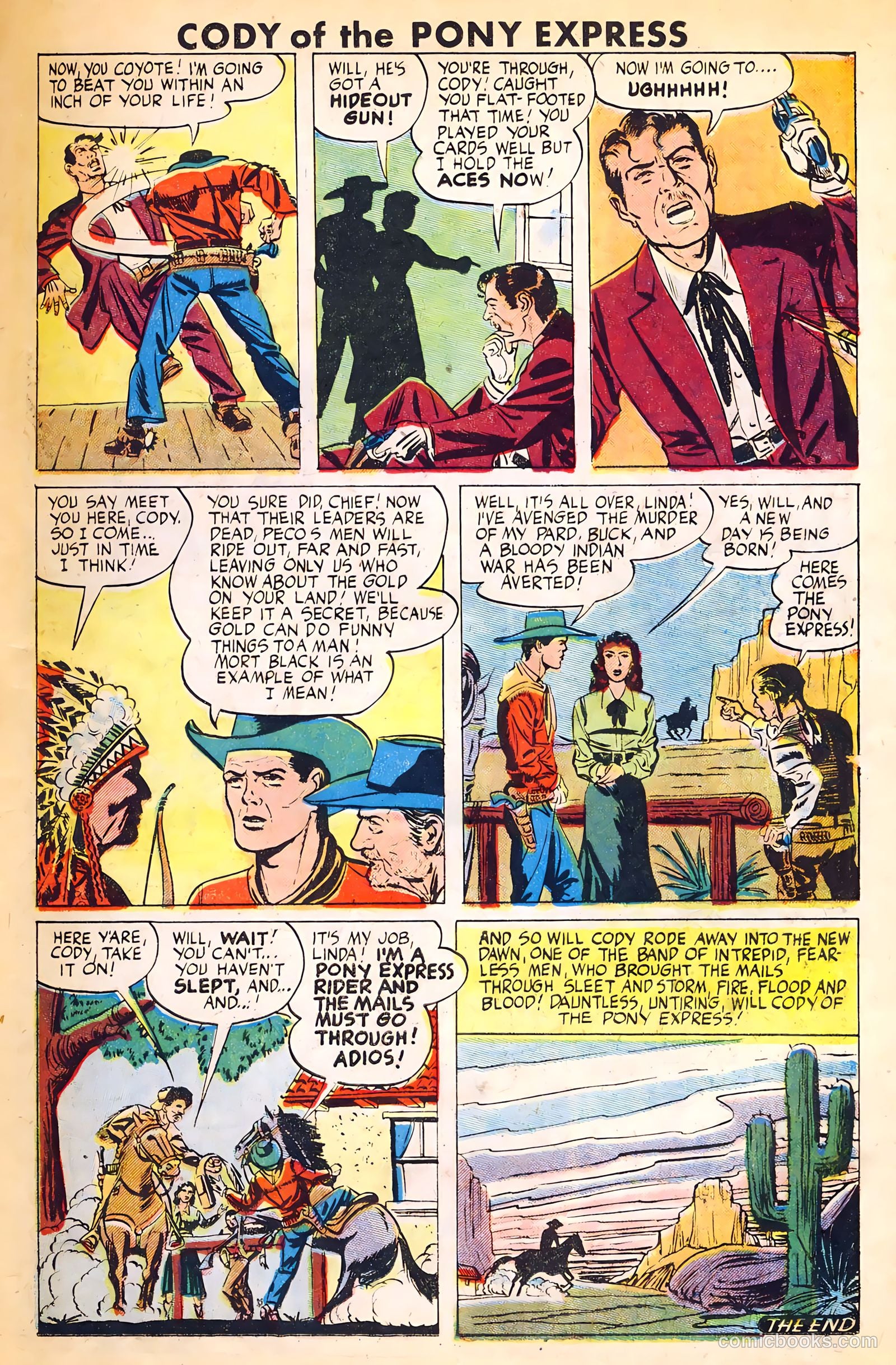 Cody of the Pony Express #1 — page 11 of 36