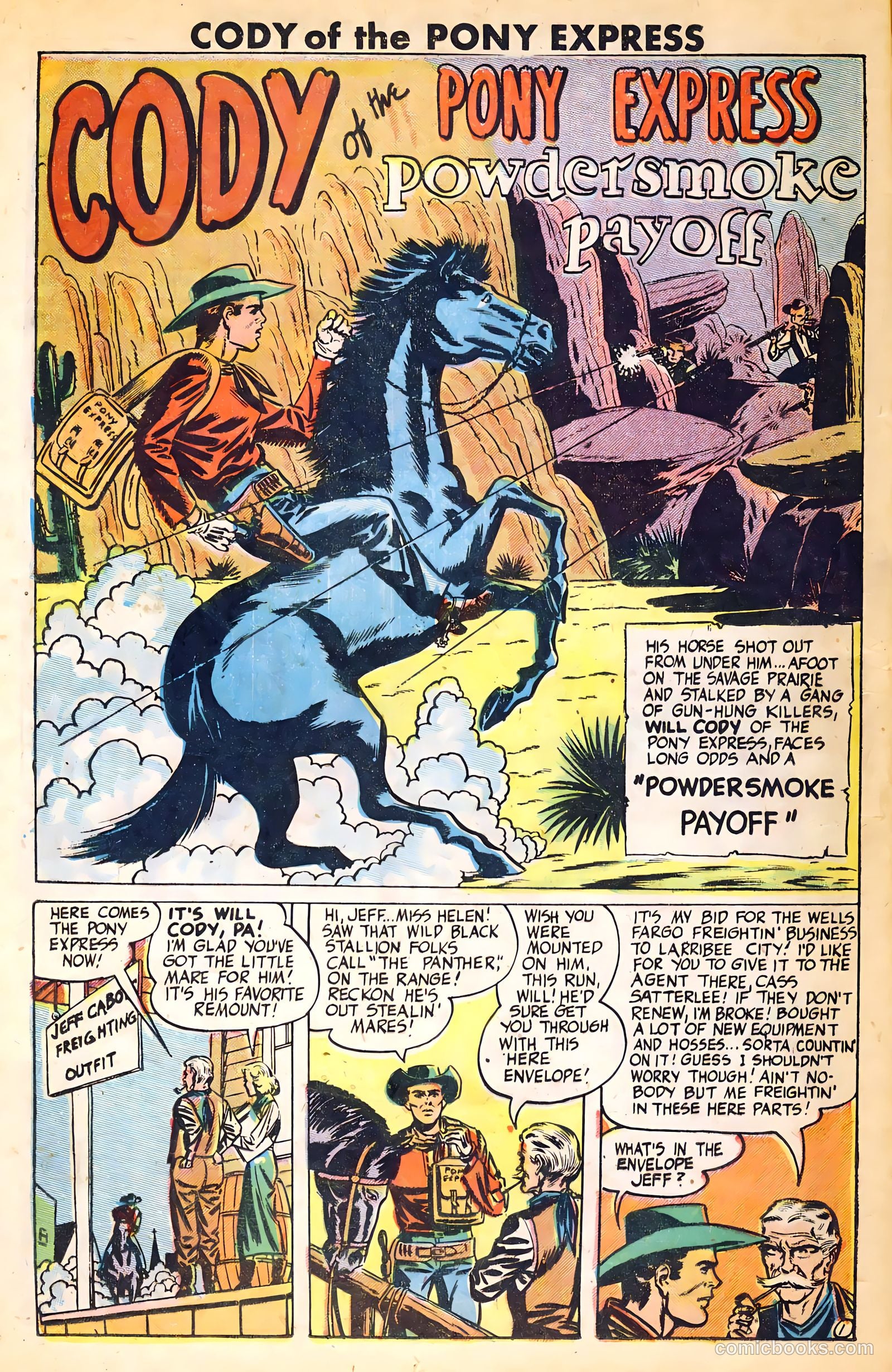 Cody of the Pony Express #1 — page 12 of 36