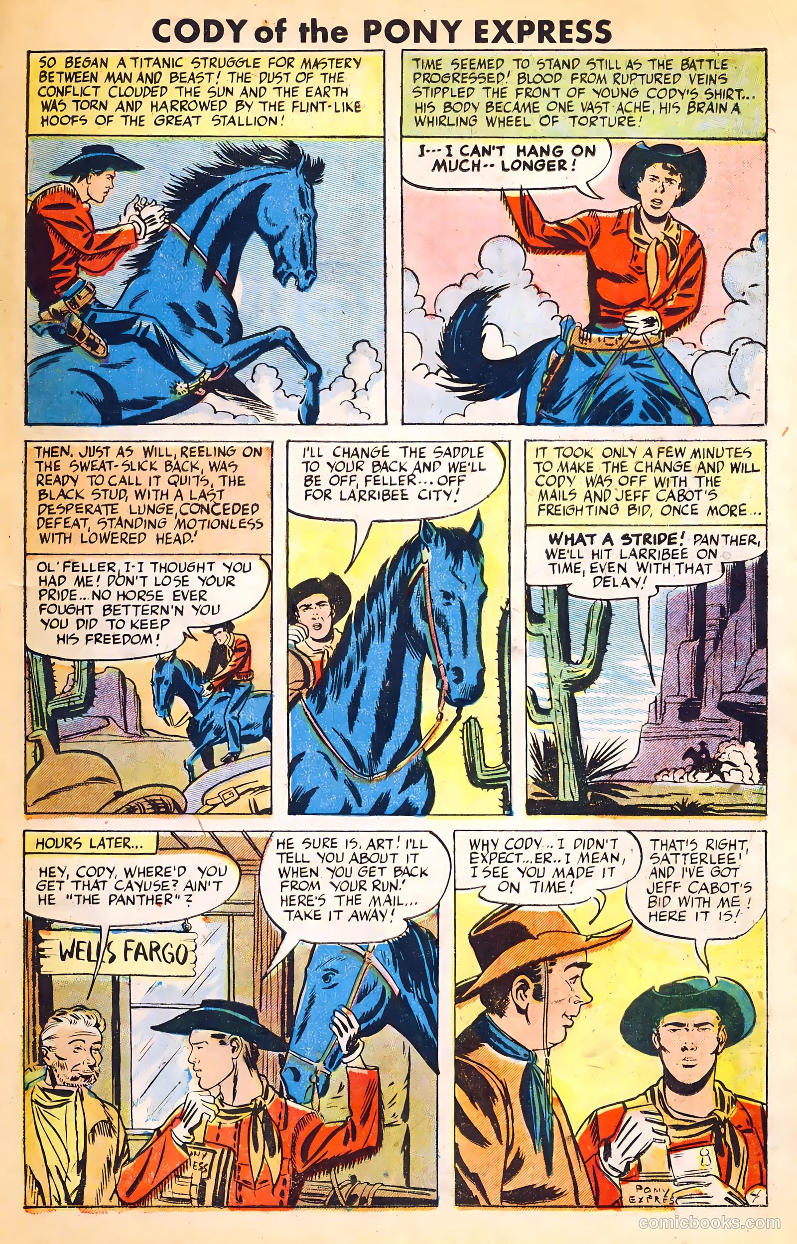 Cody of the Pony Express #1 — page 15 of 36