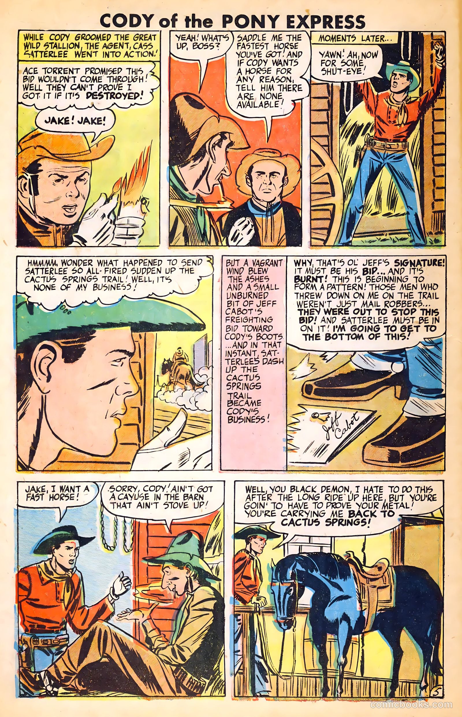 Cody of the Pony Express #1 — page 16 of 36