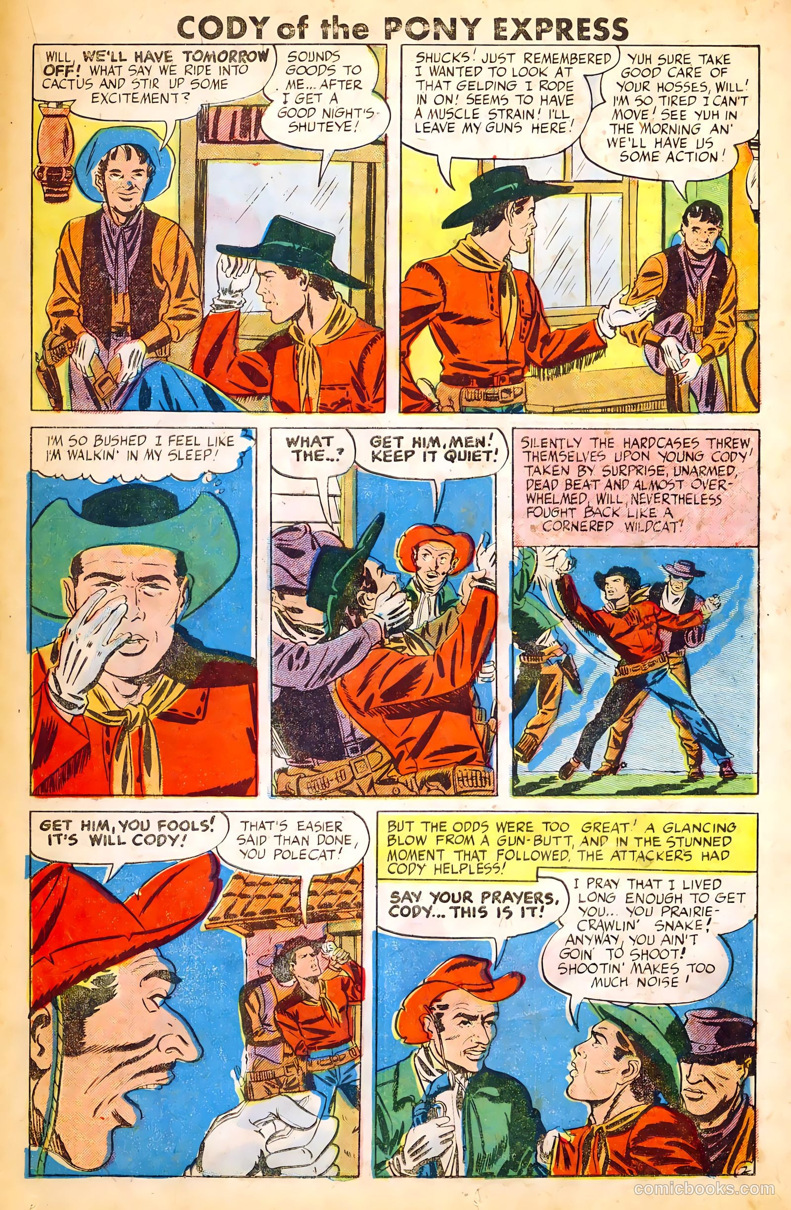 Cody of the Pony Express #1 — page 23 of 36