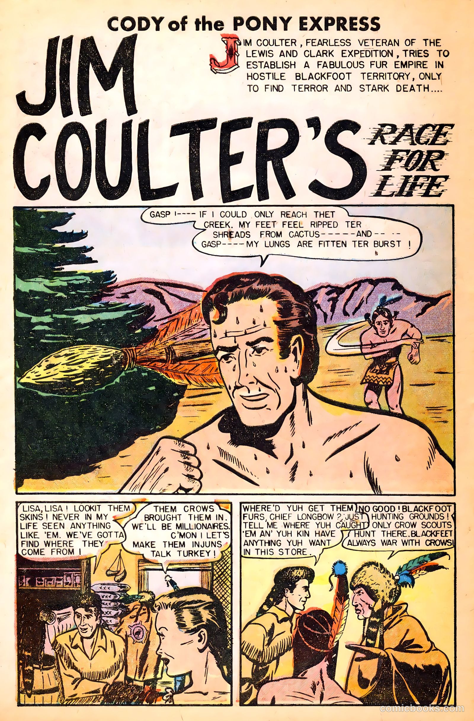 Cody of the Pony Express #1 — page 28 of 36