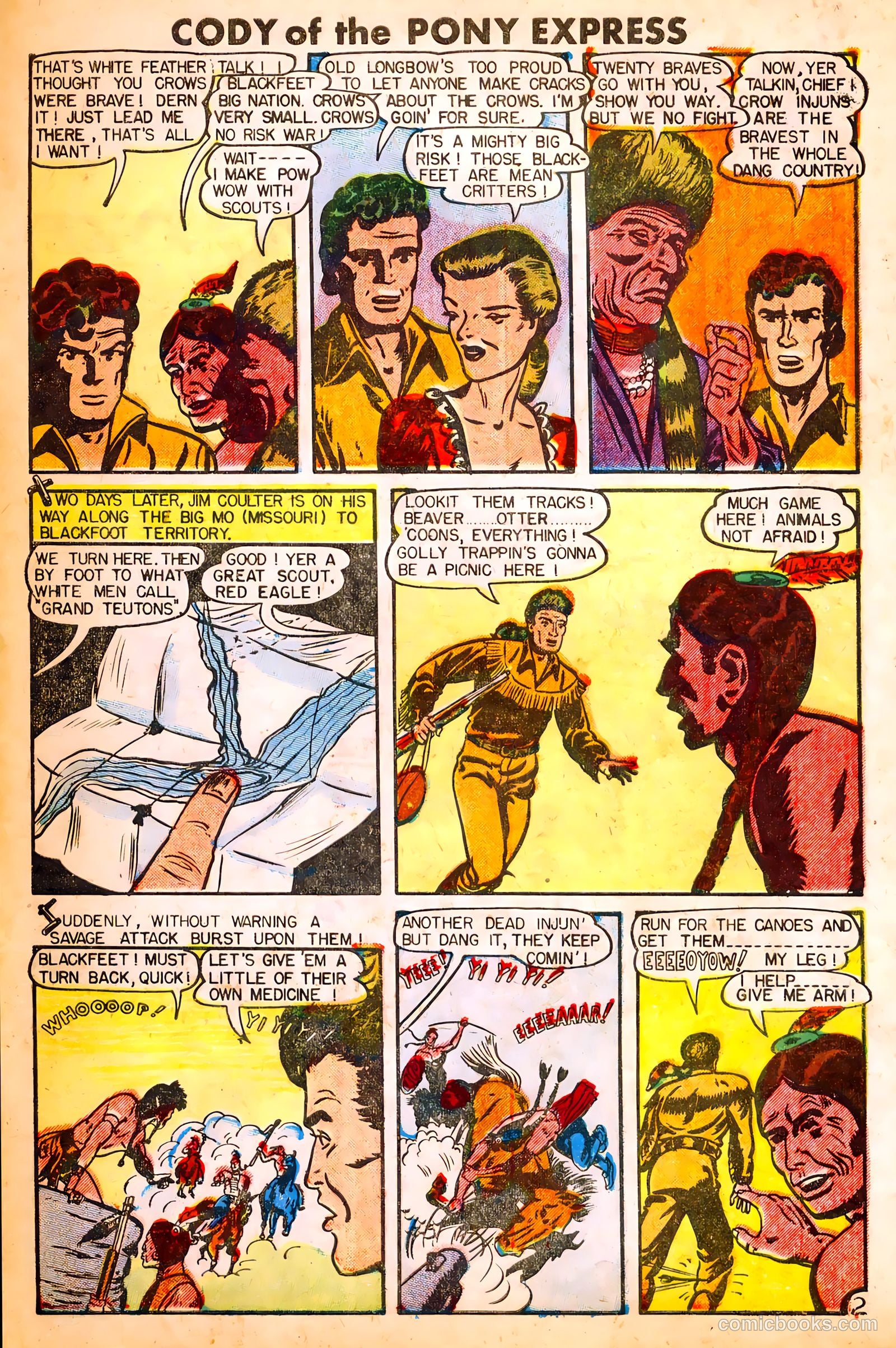 Cody of the Pony Express #1 — page 29 of 36