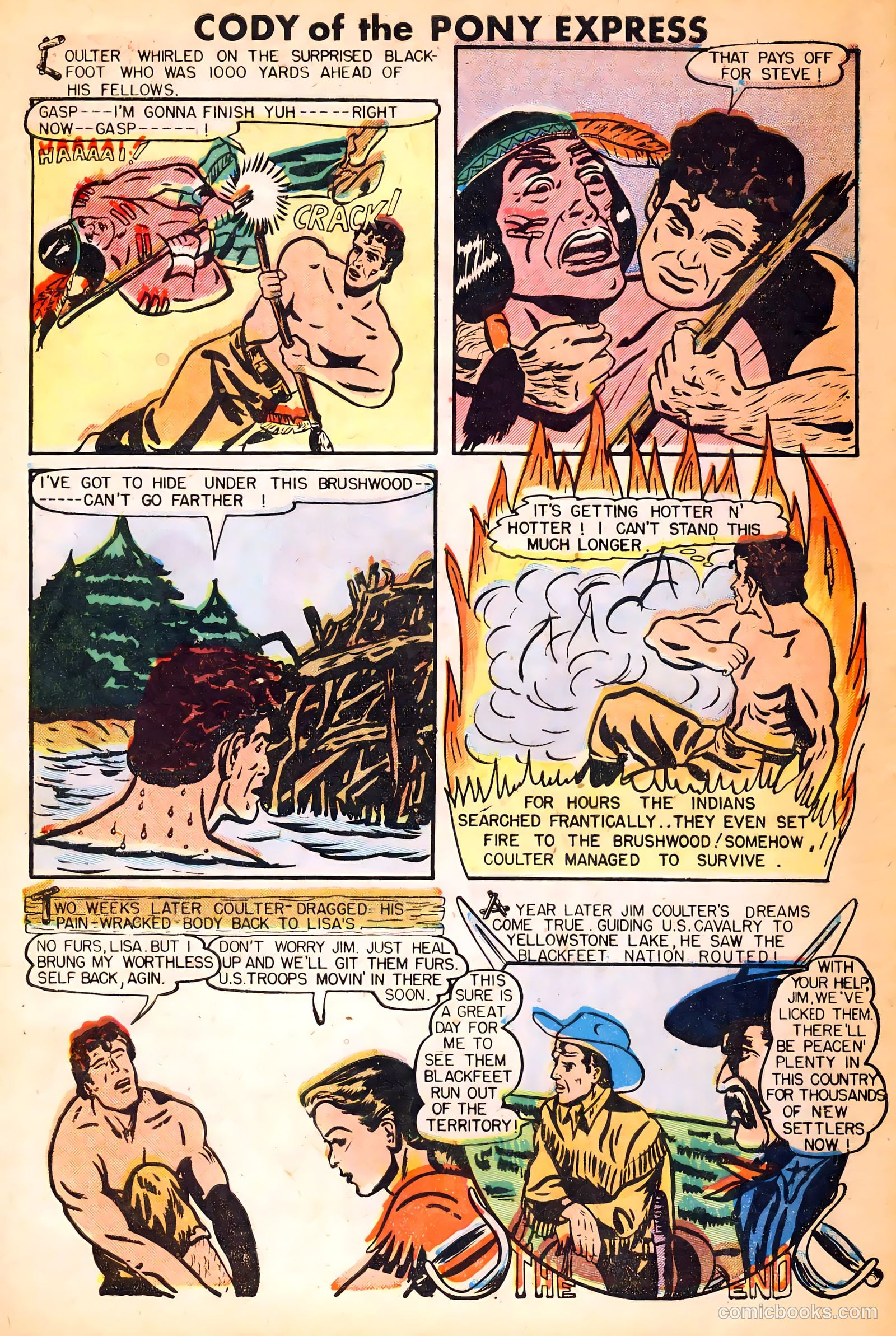 Cody of the Pony Express #1 — page 32 of 36
