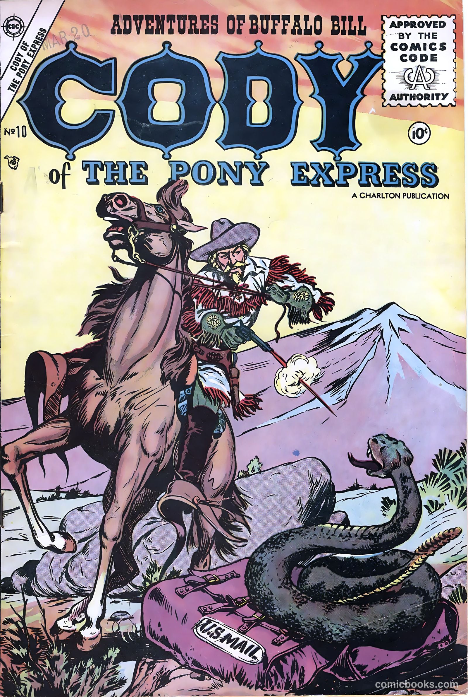 Cody of the Pony Express #10 — page 1 of 36