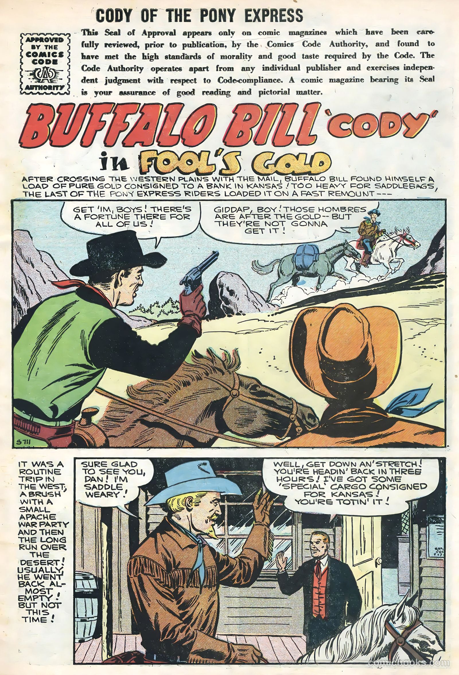 Cody of the Pony Express #10 — page 3 of 36