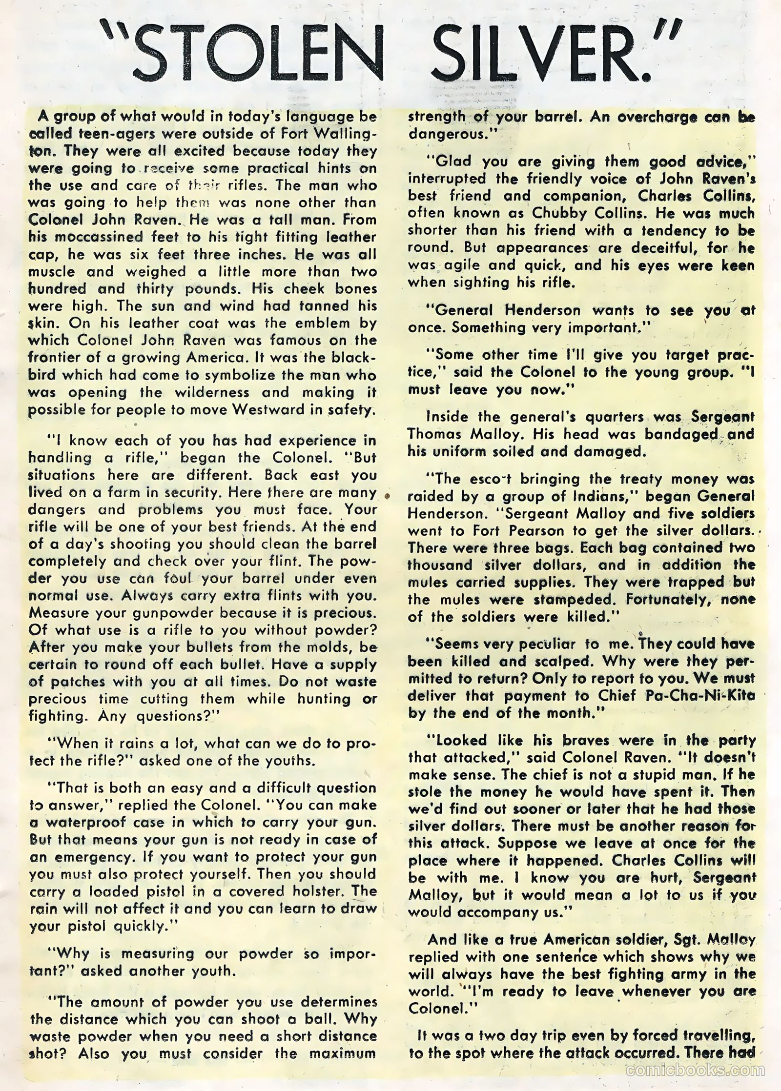 Cody of the Pony Express #10 — page 13 of 36