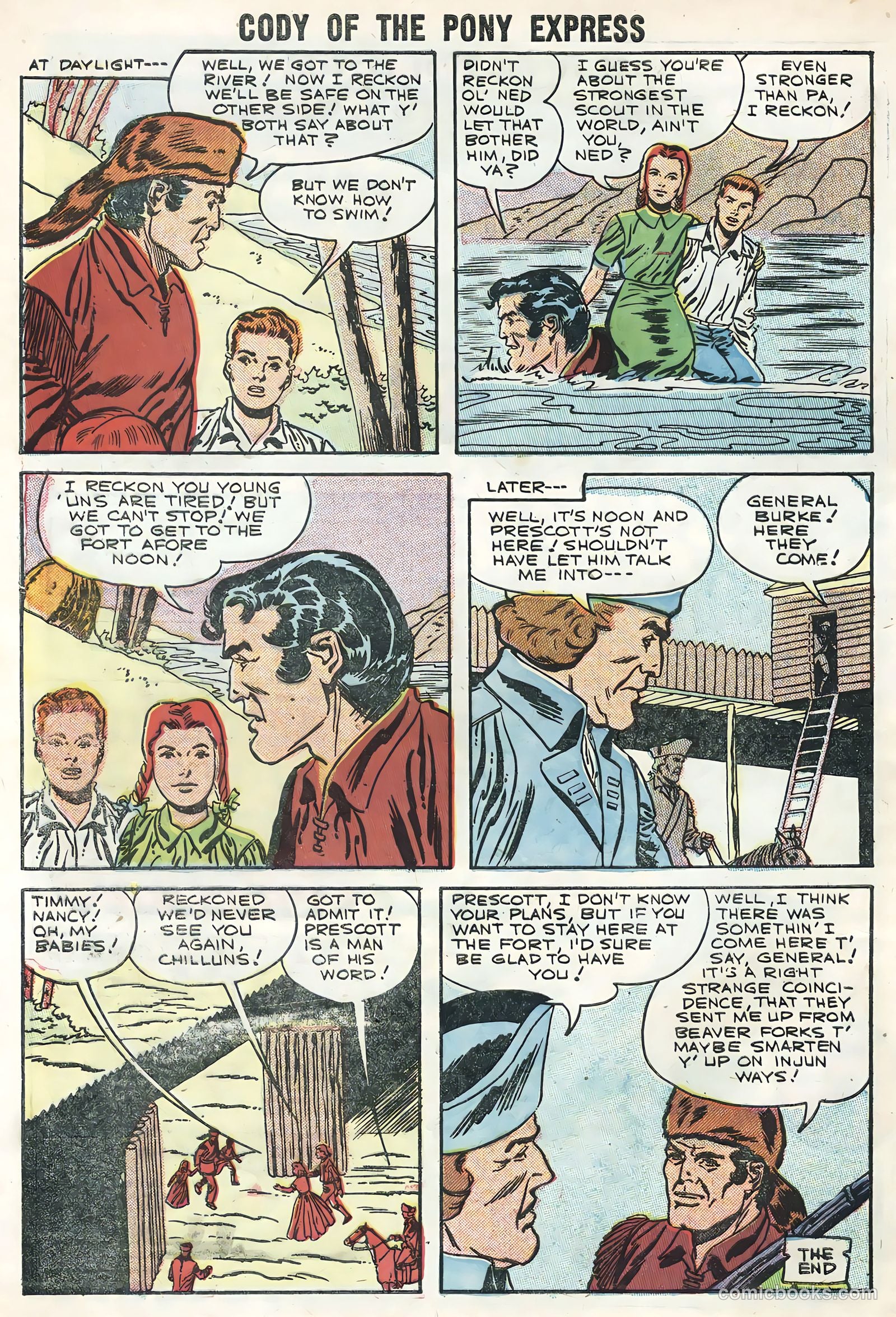 Cody of the Pony Express #10 — page 32 of 36