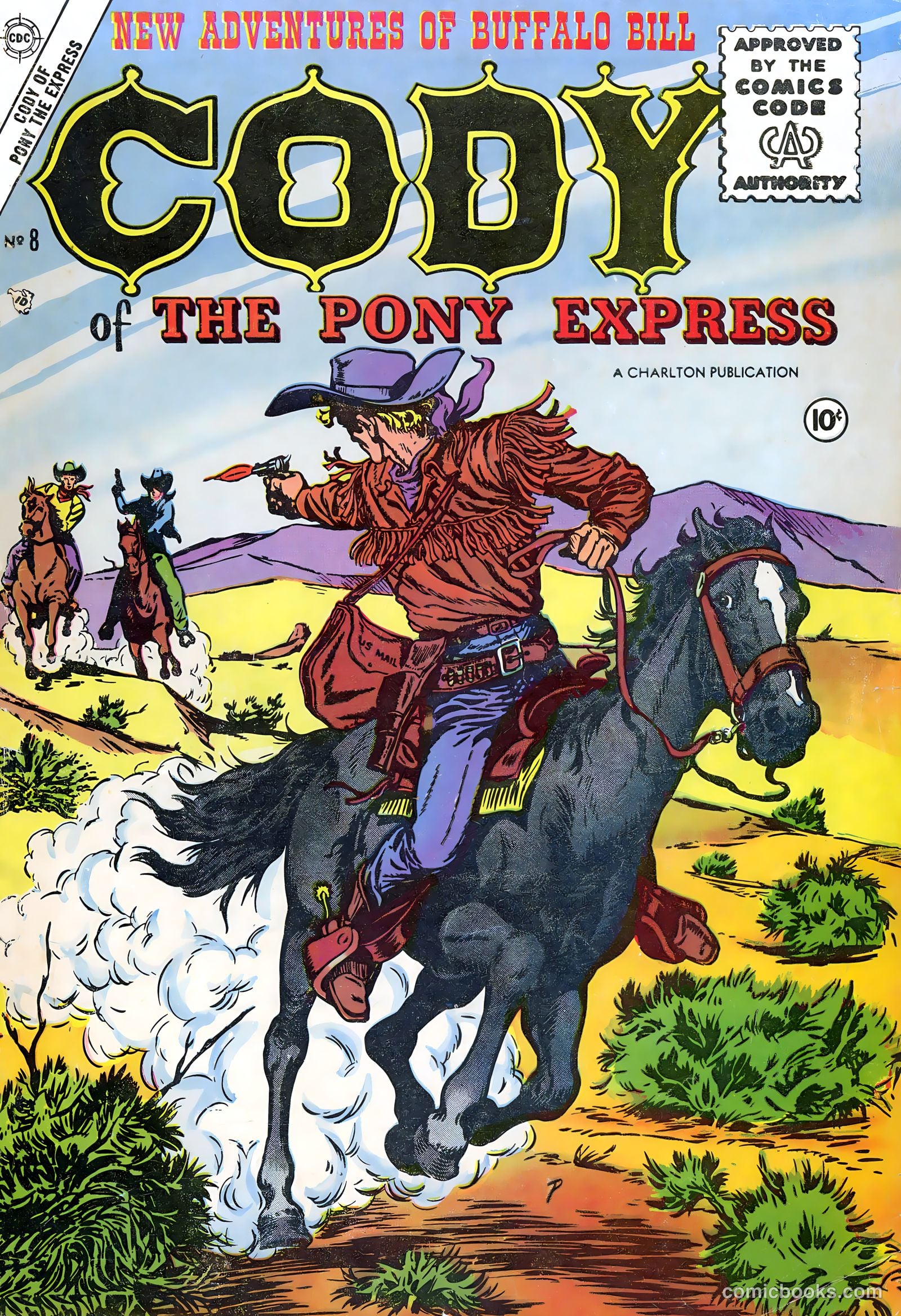Cody of the Pony Express #8 — page 1 of 37