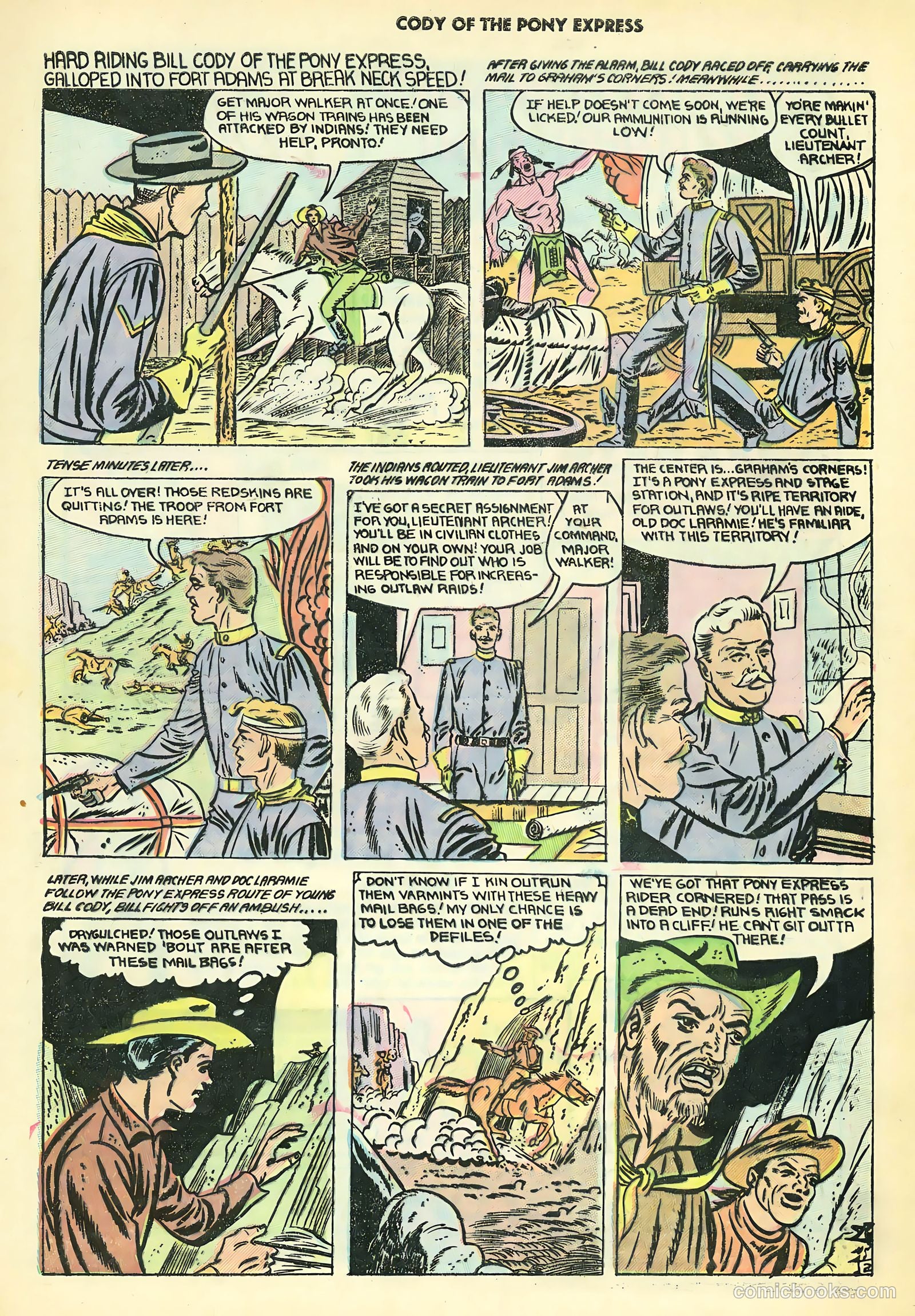 Cody of the Pony Express #8 — page 5 of 37