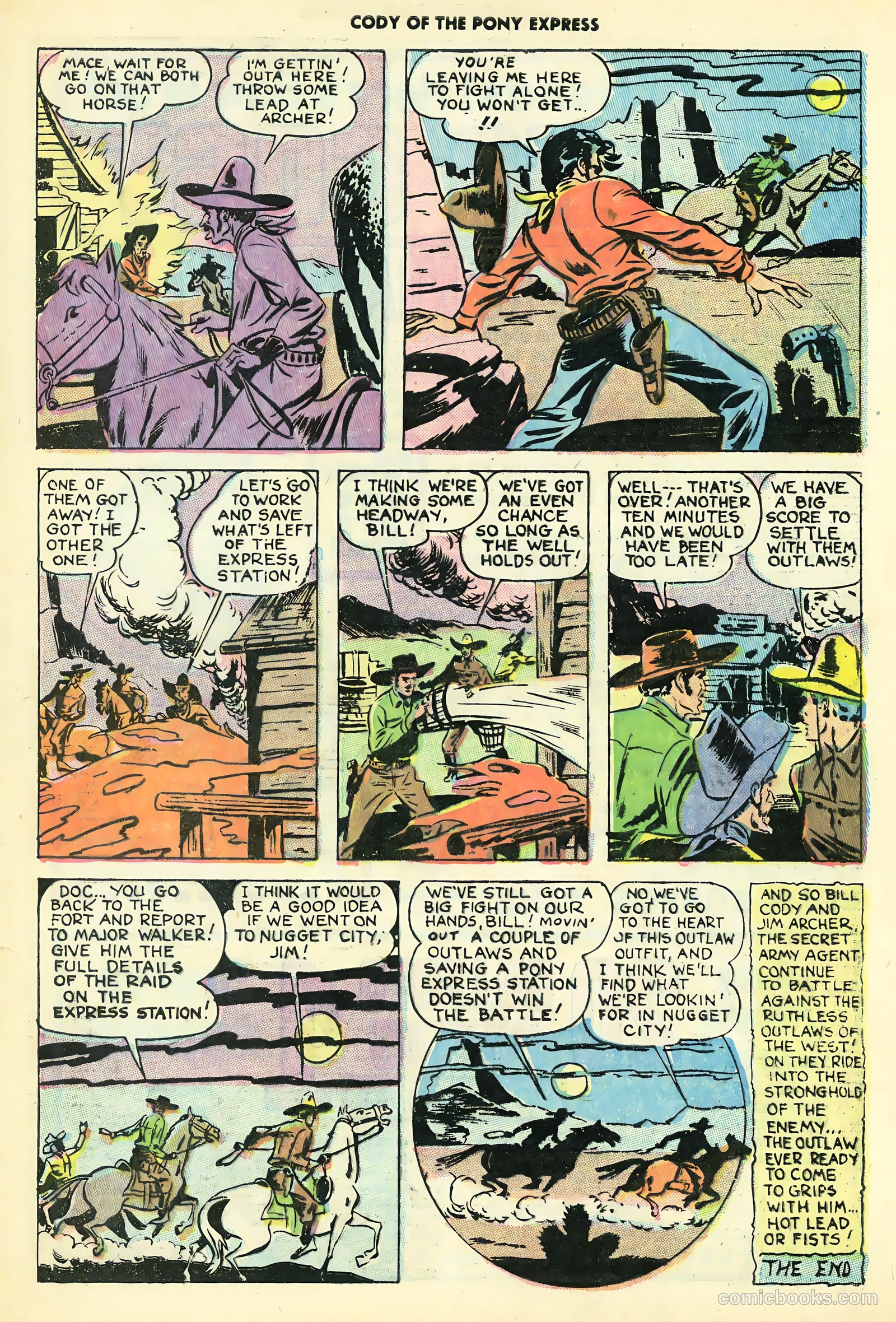 Cody of the Pony Express #8 — page 33 of 37