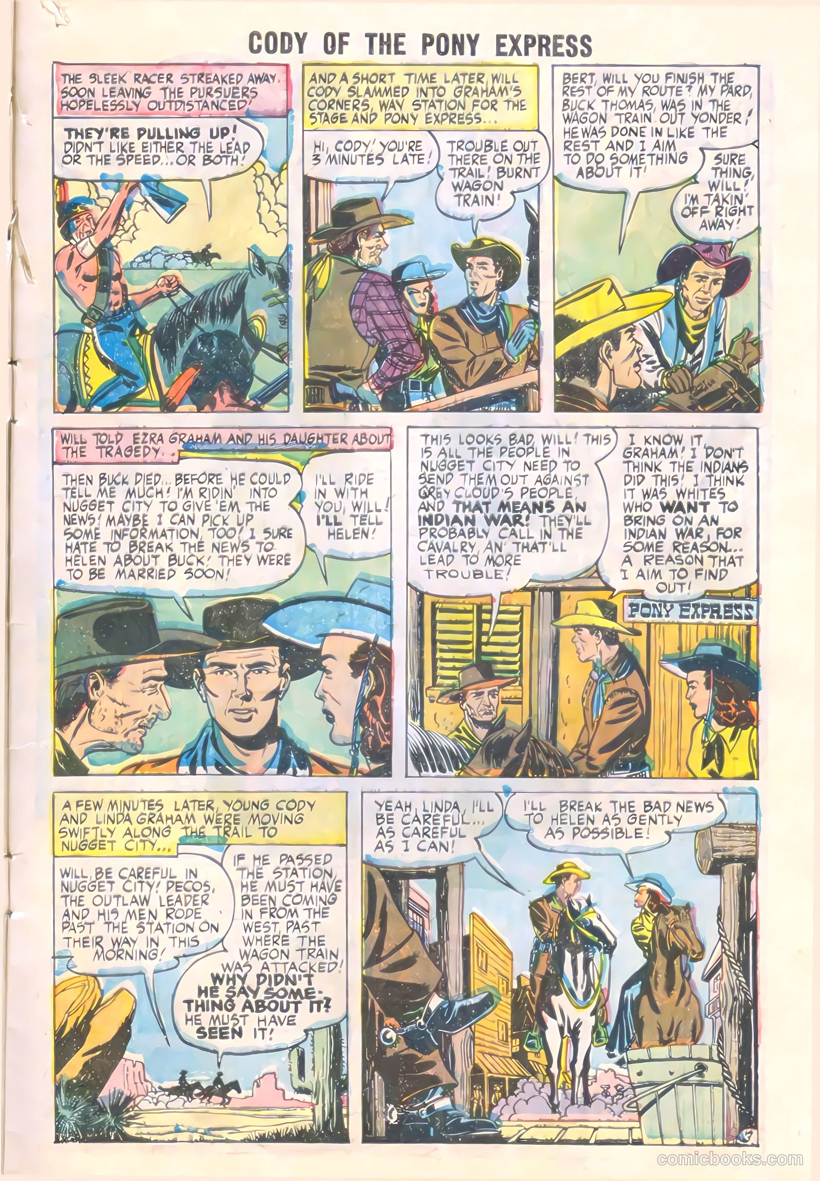 Cody of the Pony Express #9 — page 5 of 36