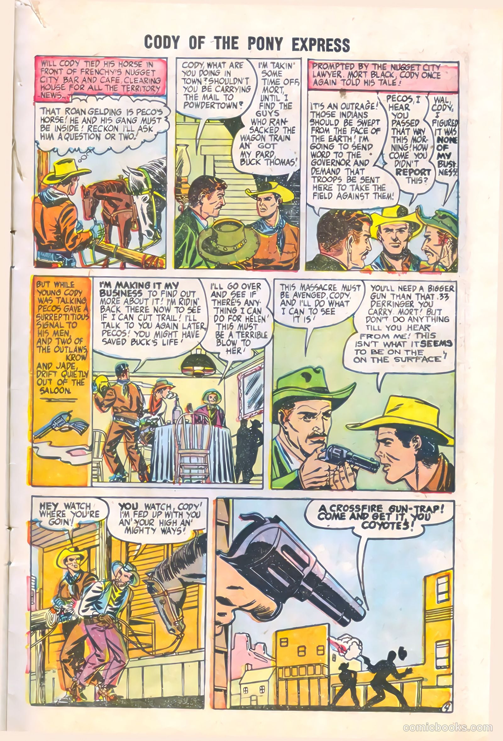 Cody of the Pony Express #9 — page 7 of 36