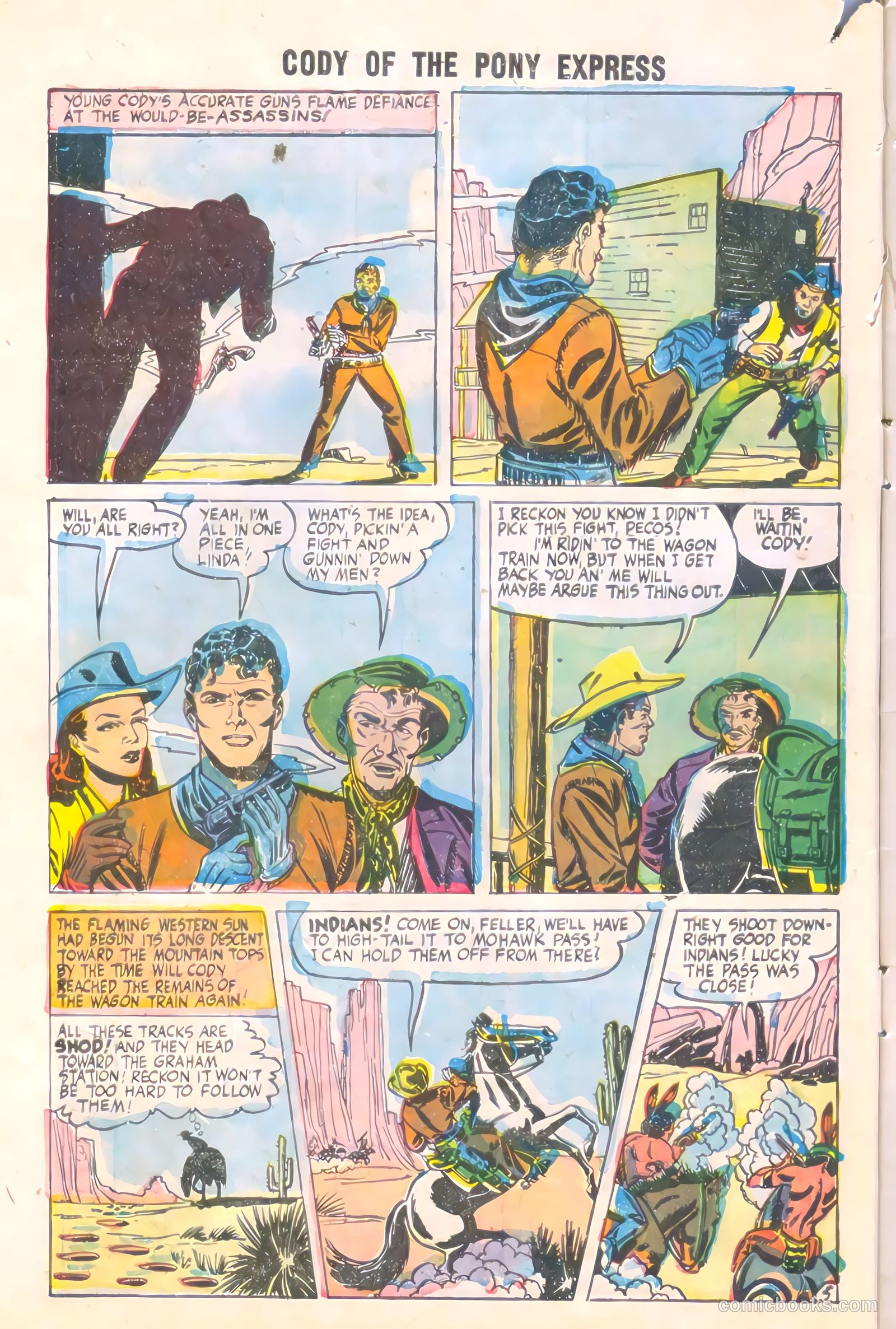 Cody of the Pony Express #9 — page 8 of 36