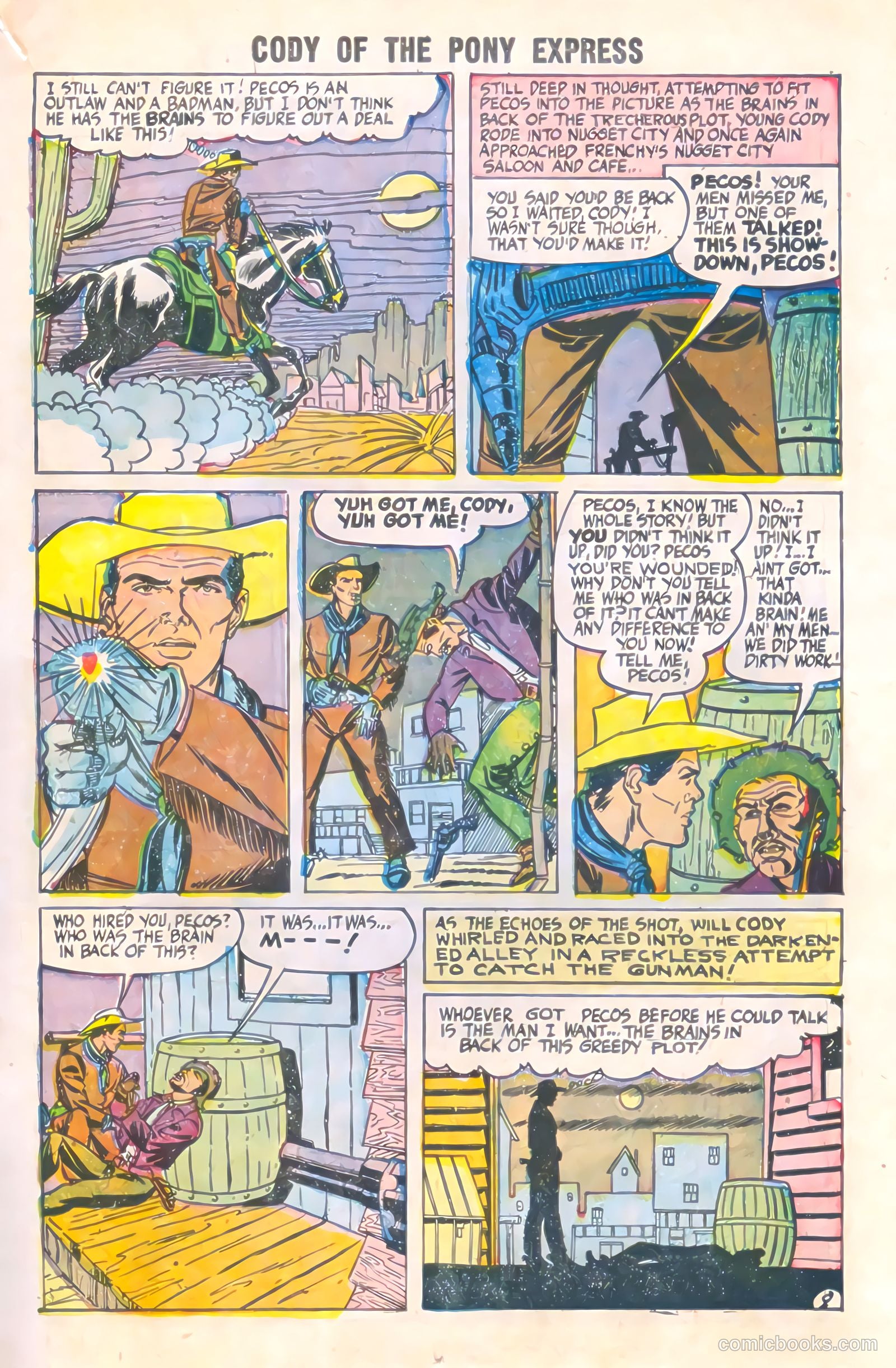 Cody of the Pony Express #9 — page 11 of 36