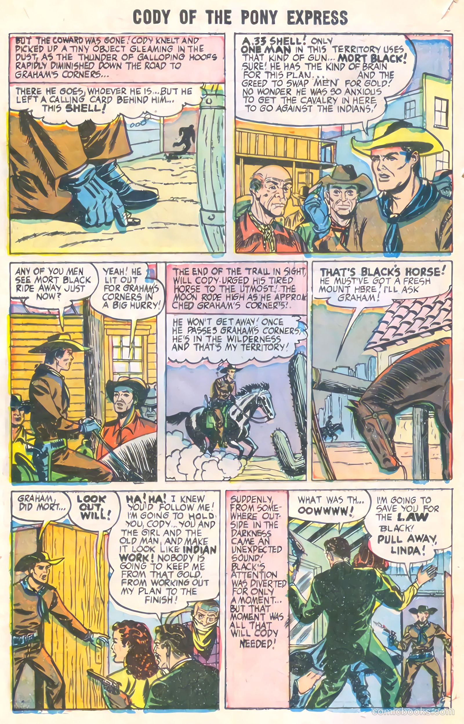 Cody of the Pony Express #9 — page 12 of 36