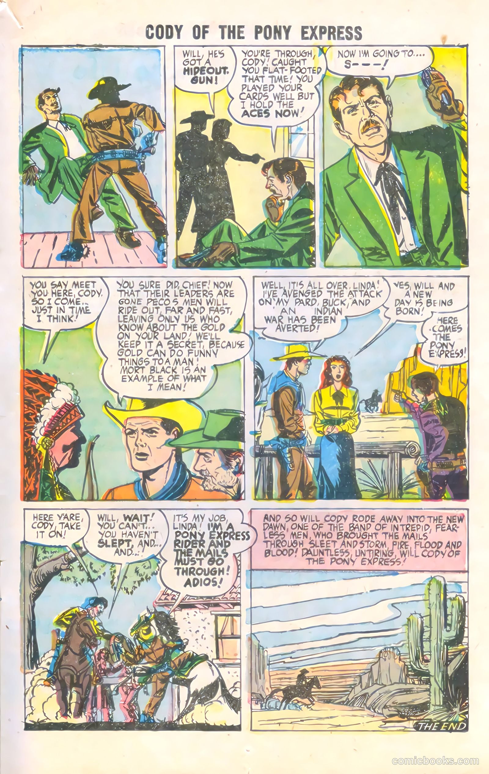 Cody of the Pony Express #9 — page 13 of 36