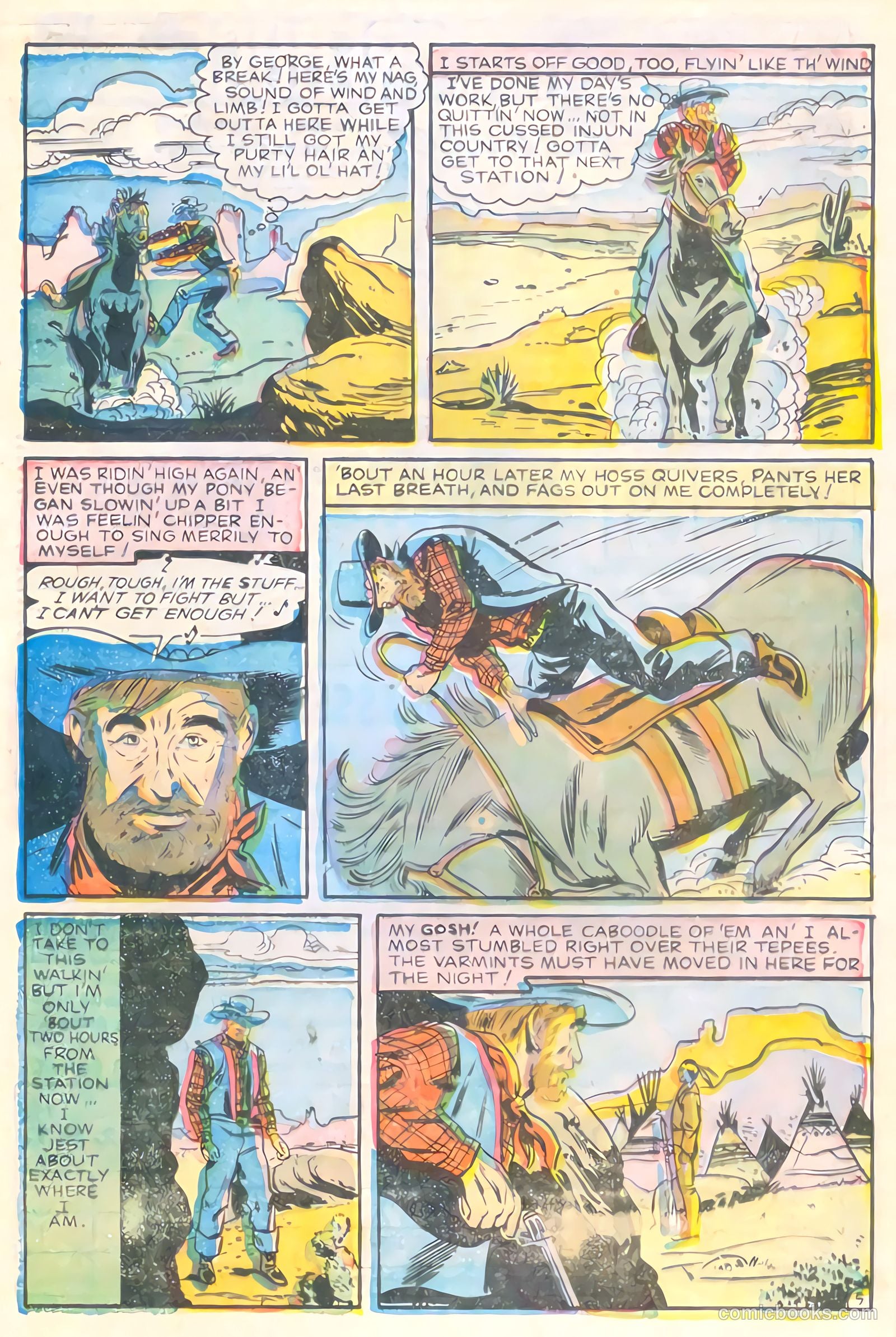 Cody of the Pony Express #9 — page 21 of 36