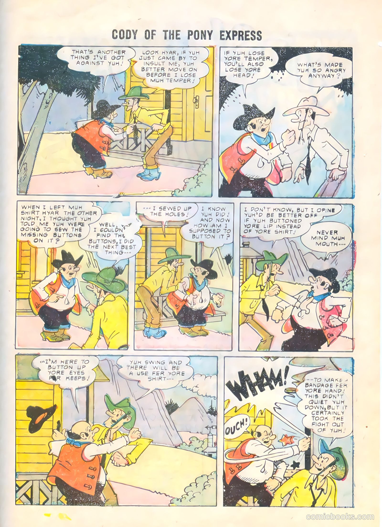 Cody of the Pony Express #9 — page 33 of 36