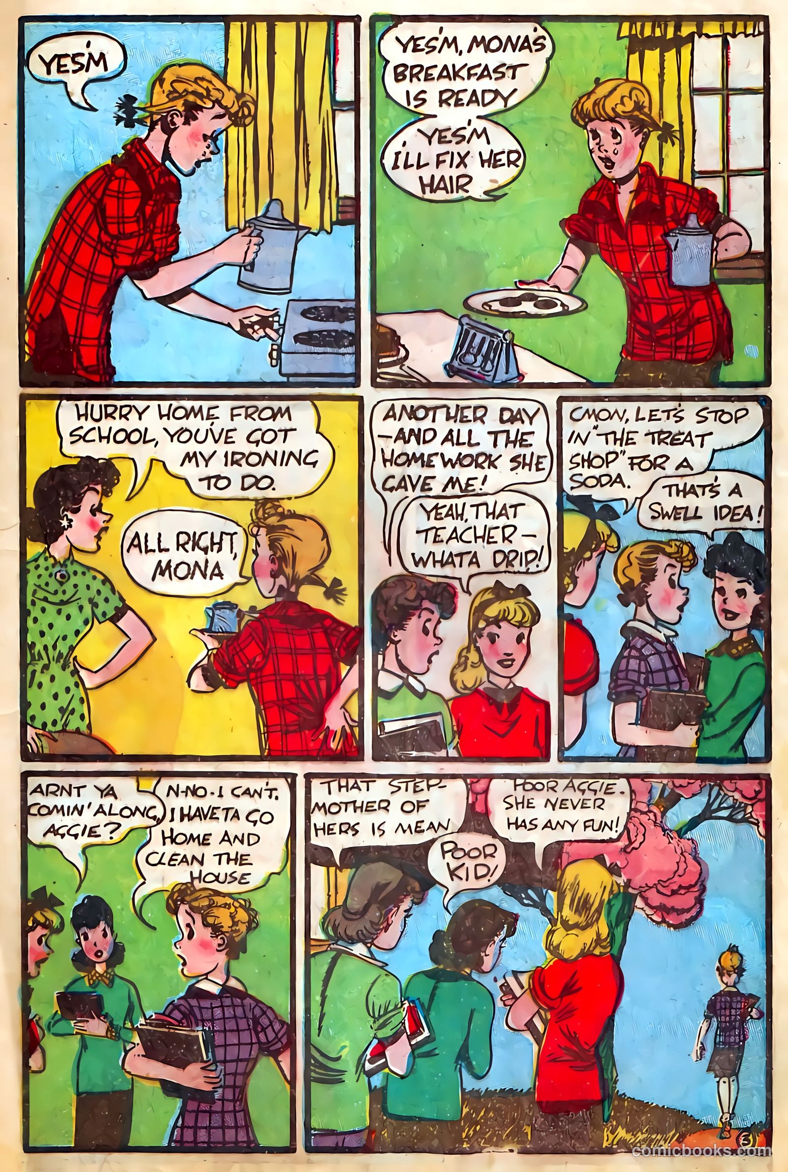 Aggie Mack Comics #1 — page 5 of 36
