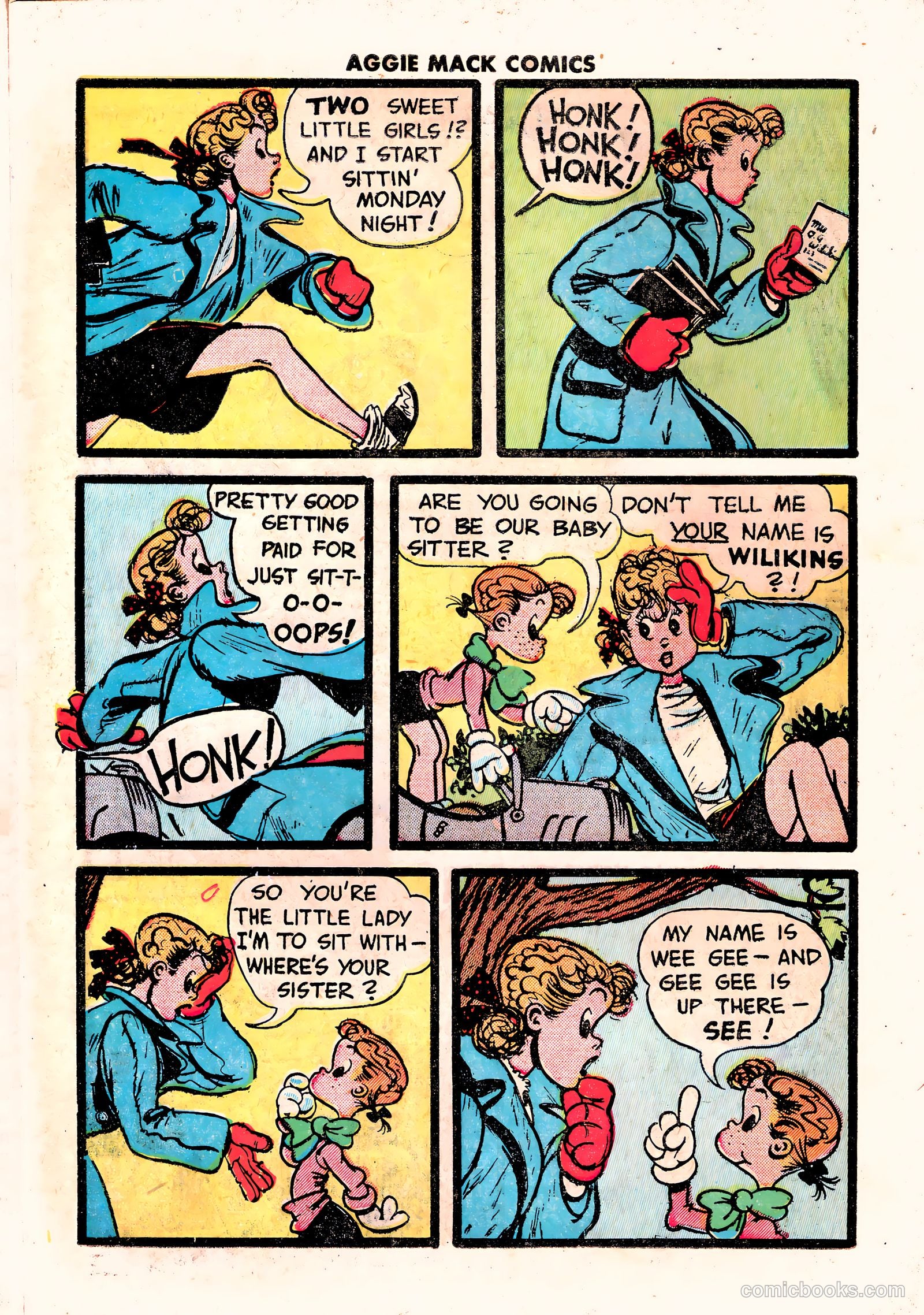 Aggie Mack Comics #3 — page 6 of 36