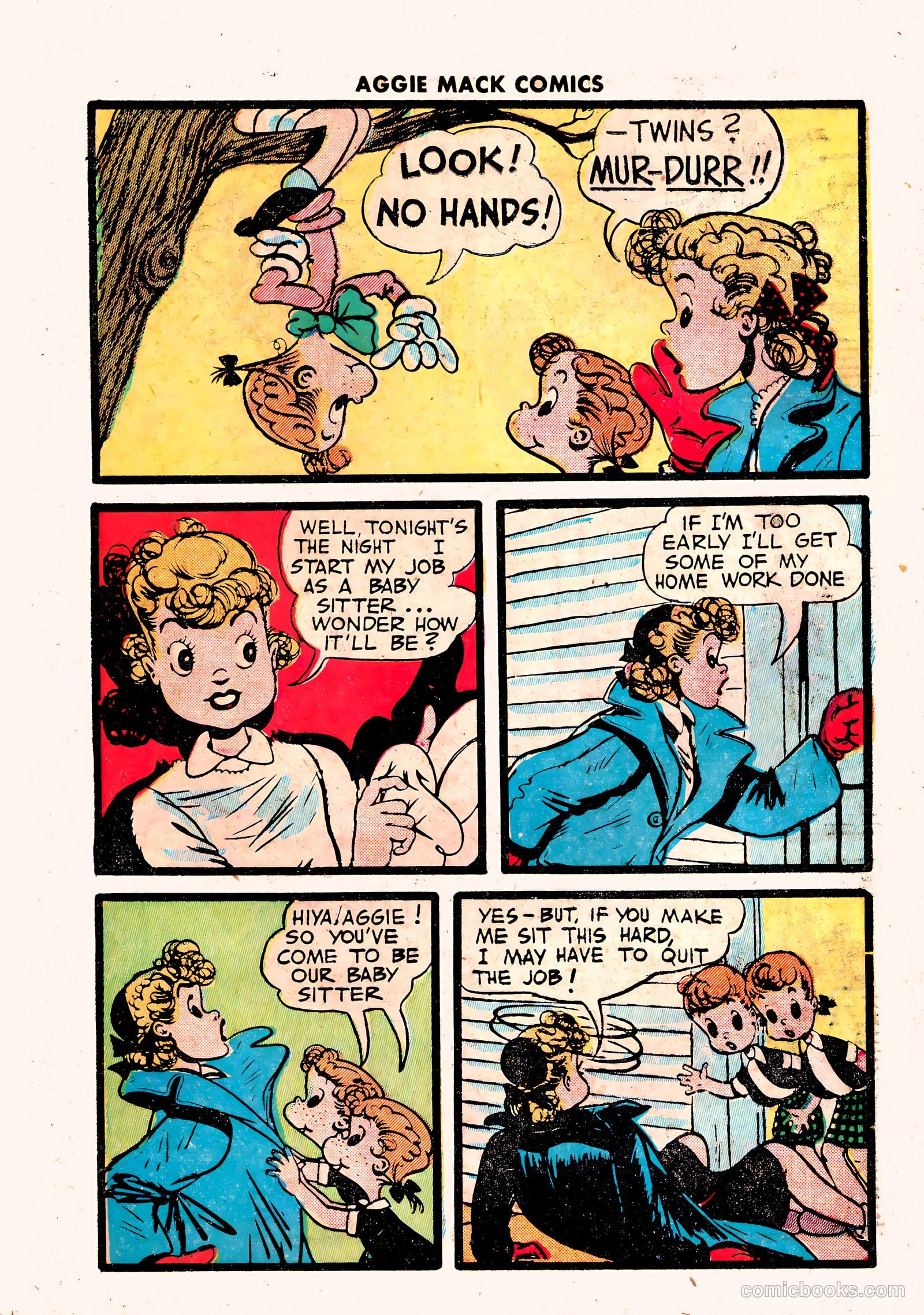 Aggie Mack Comics #3 — page 7 of 36