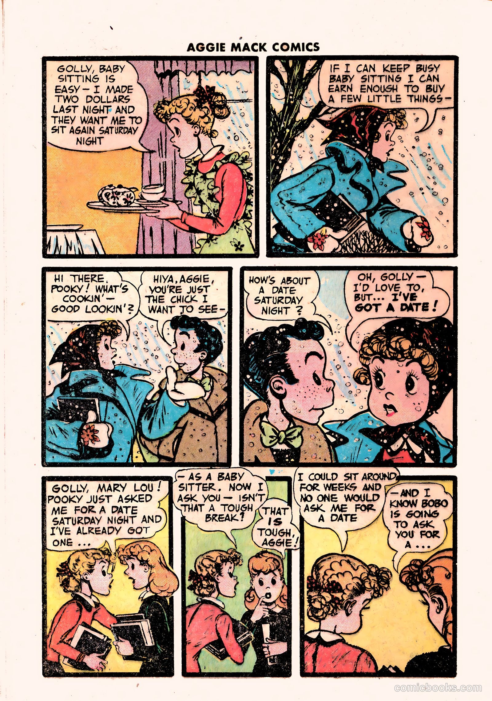 Aggie Mack Comics #3 — page 8 of 36