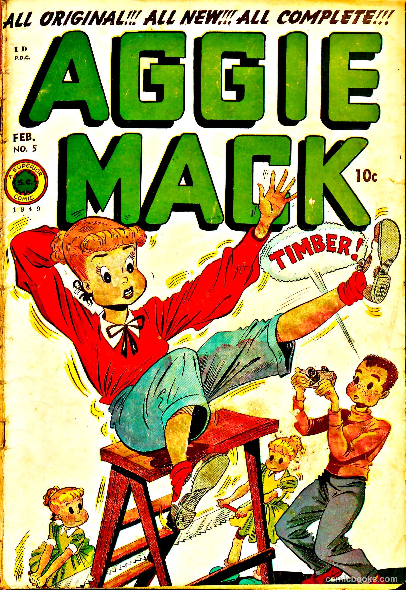 Aggie Mack Comics #5 — page 1 of 36