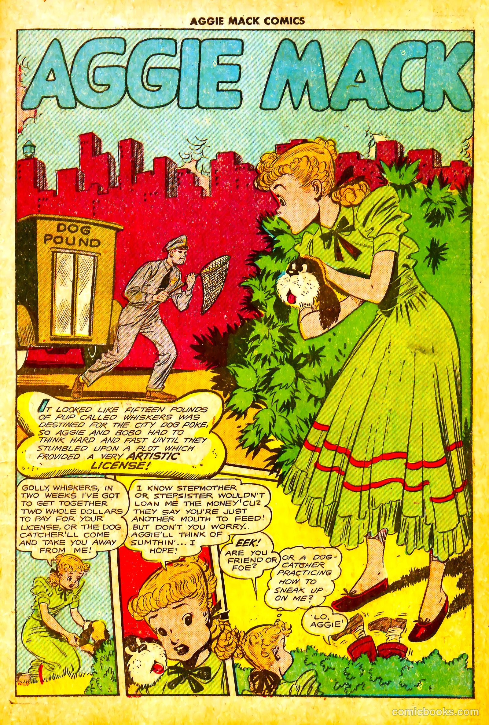 Aggie Mack Comics #5 — page 3 of 36