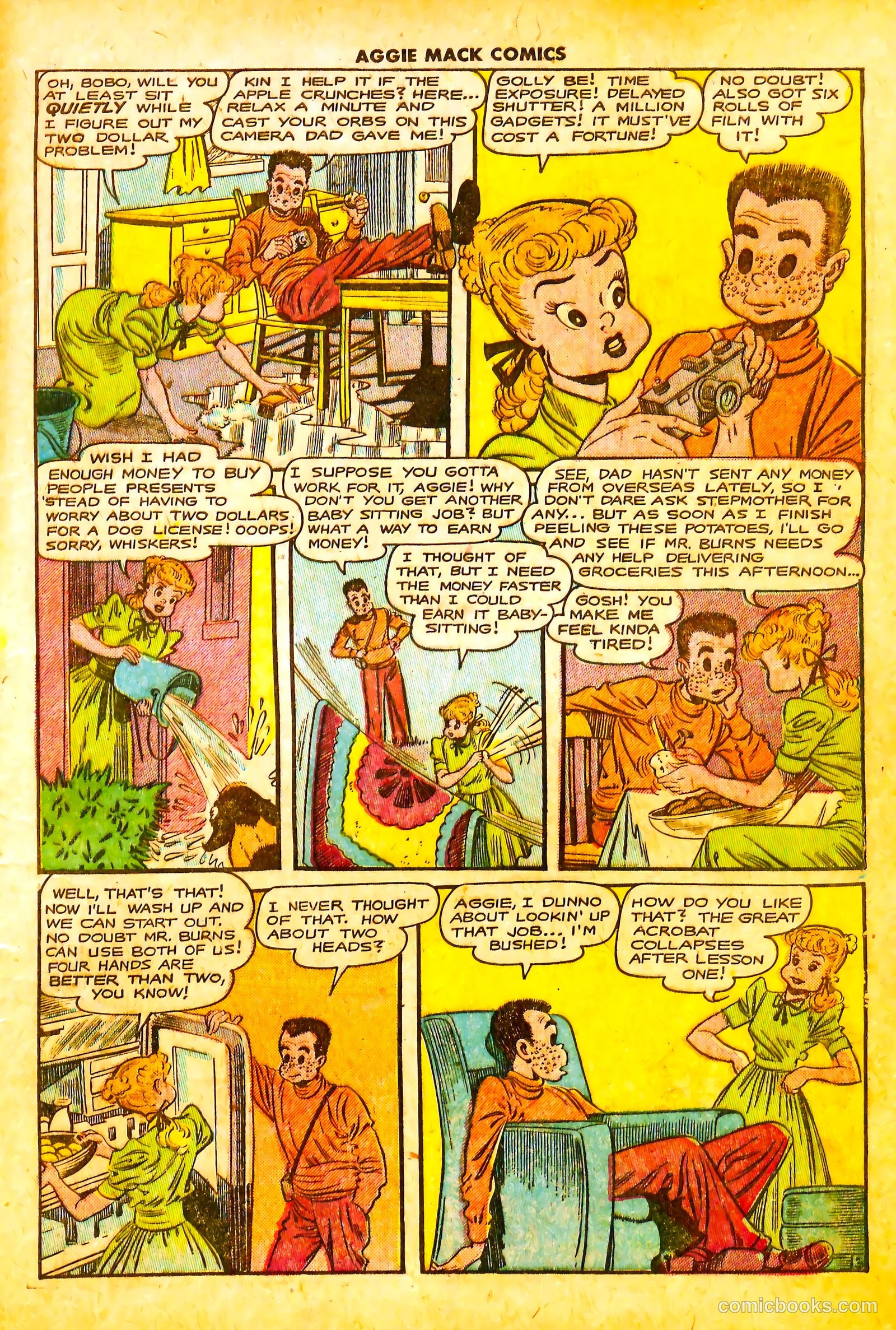 Aggie Mack Comics #5 — page 5 of 36