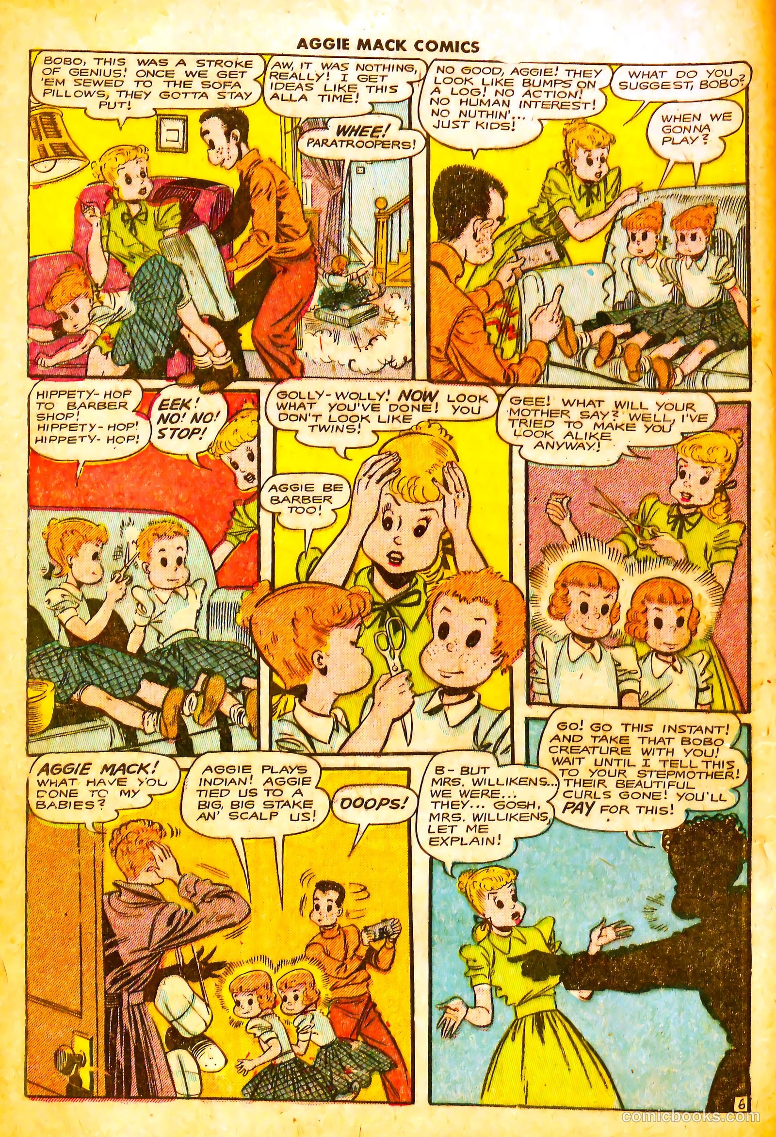Aggie Mack Comics #5 — page 8 of 36