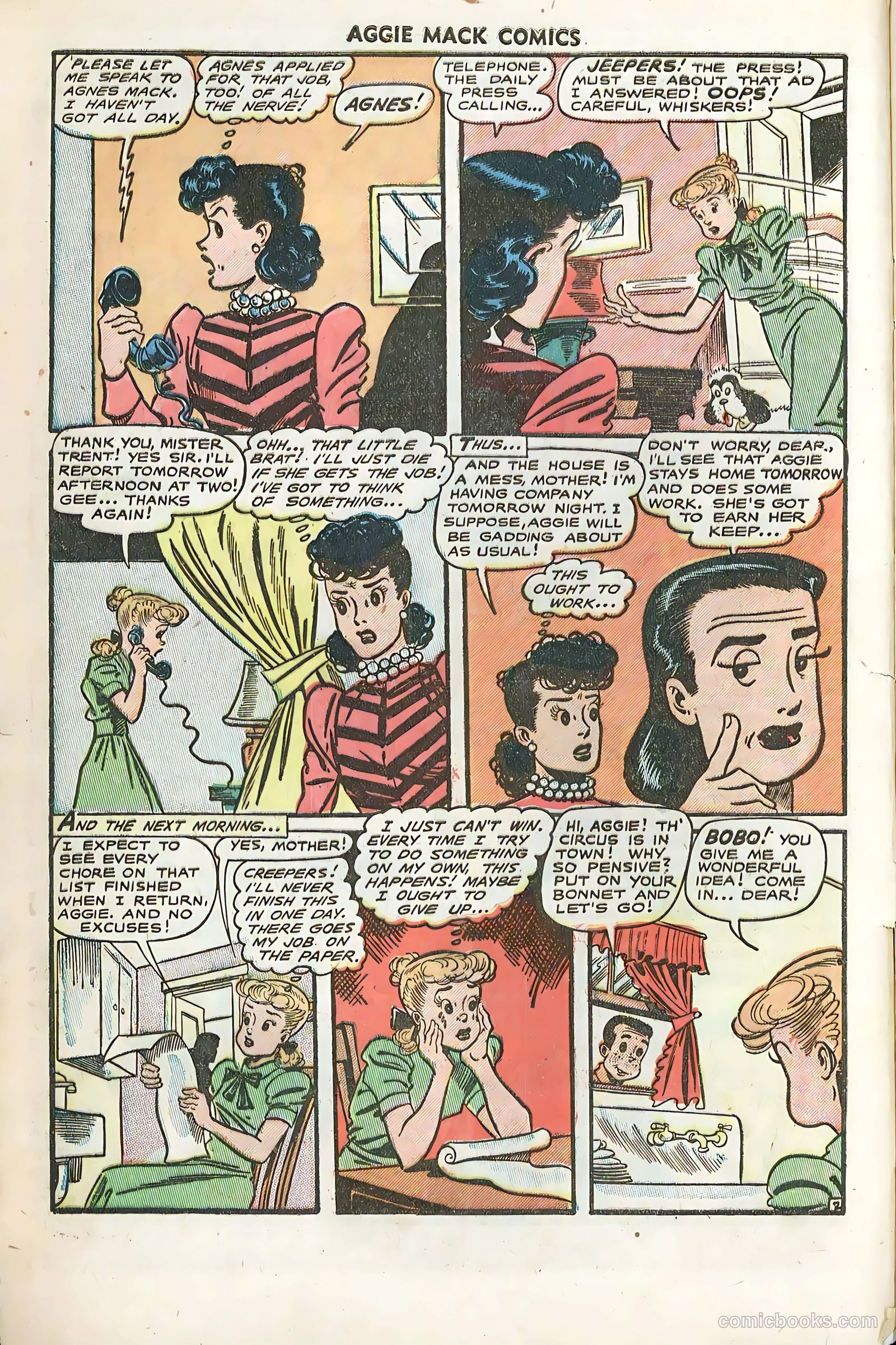 Aggie Mack Comics #8 — page 4 of 36