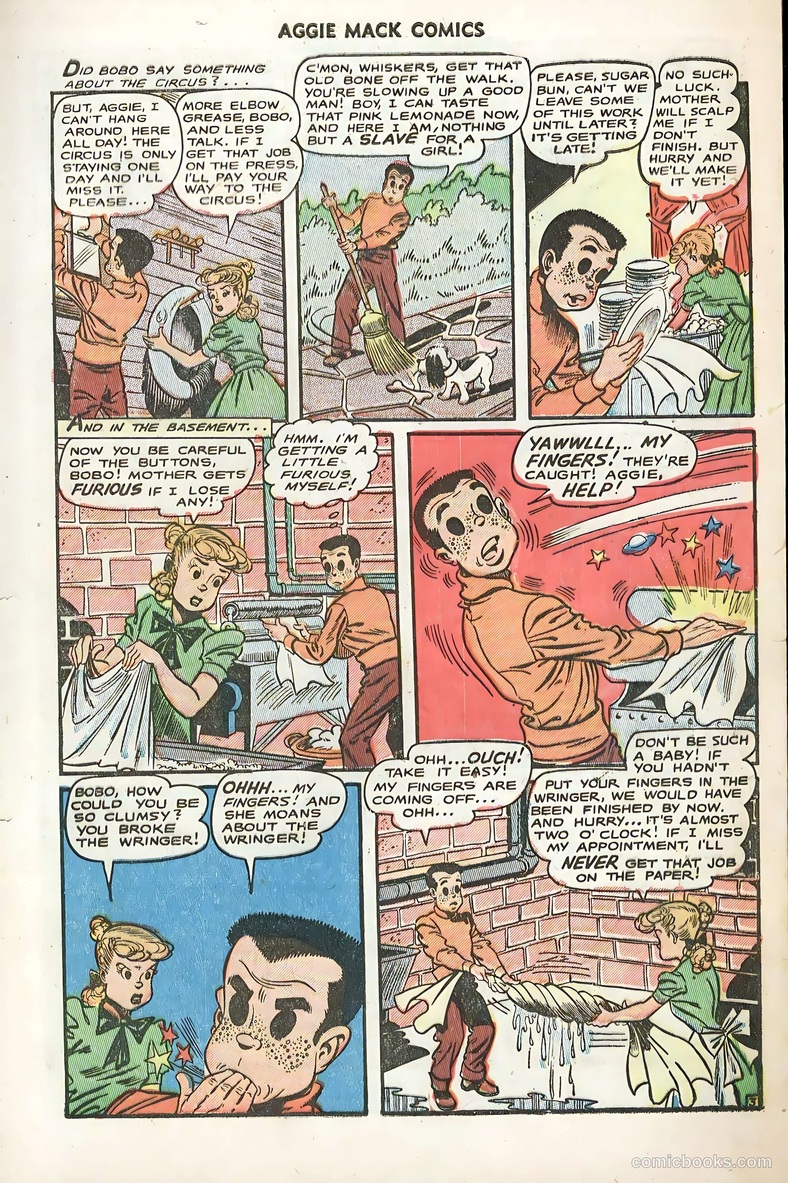 Aggie Mack Comics #8 — page 5 of 36