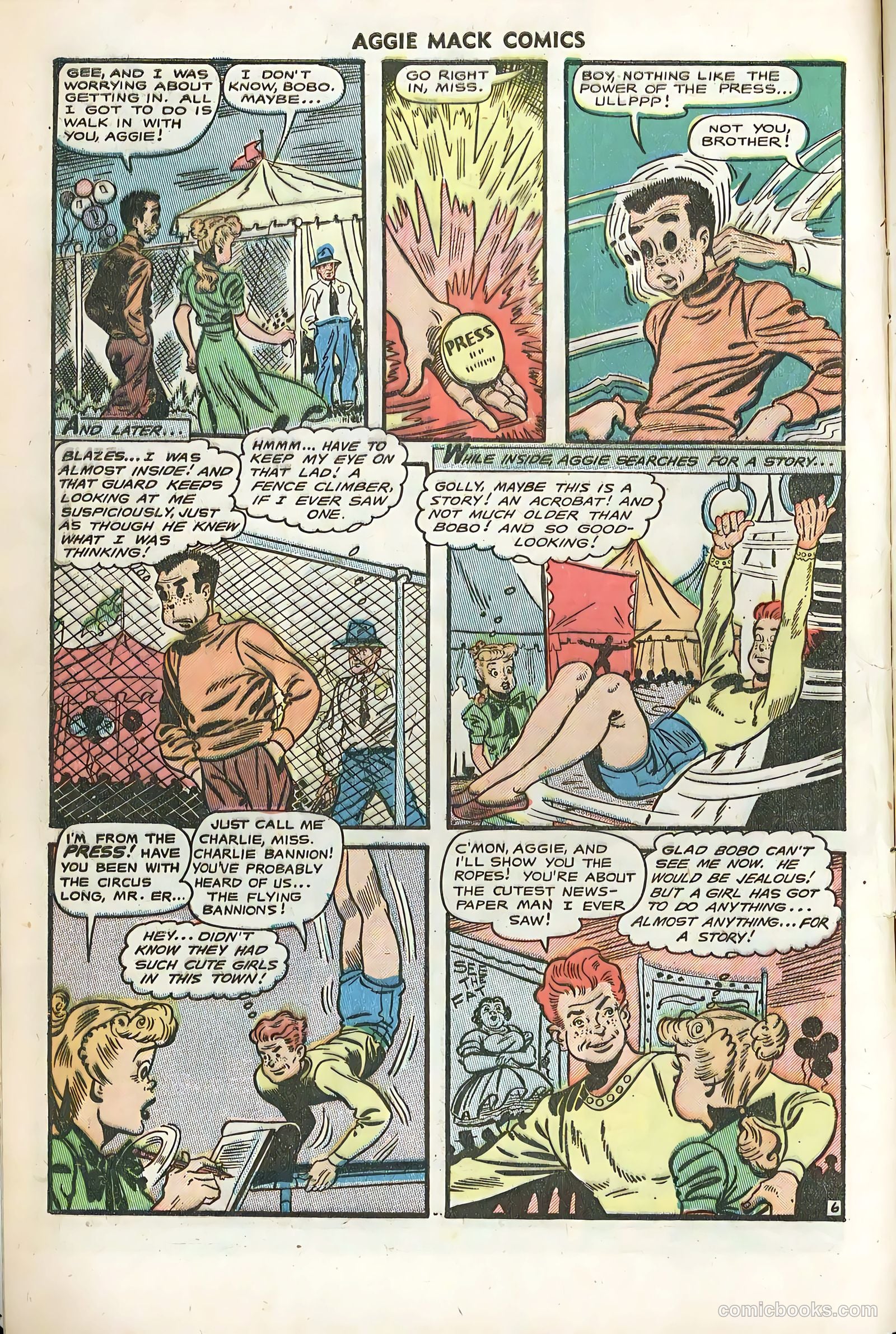 Aggie Mack Comics #8 — page 8 of 36