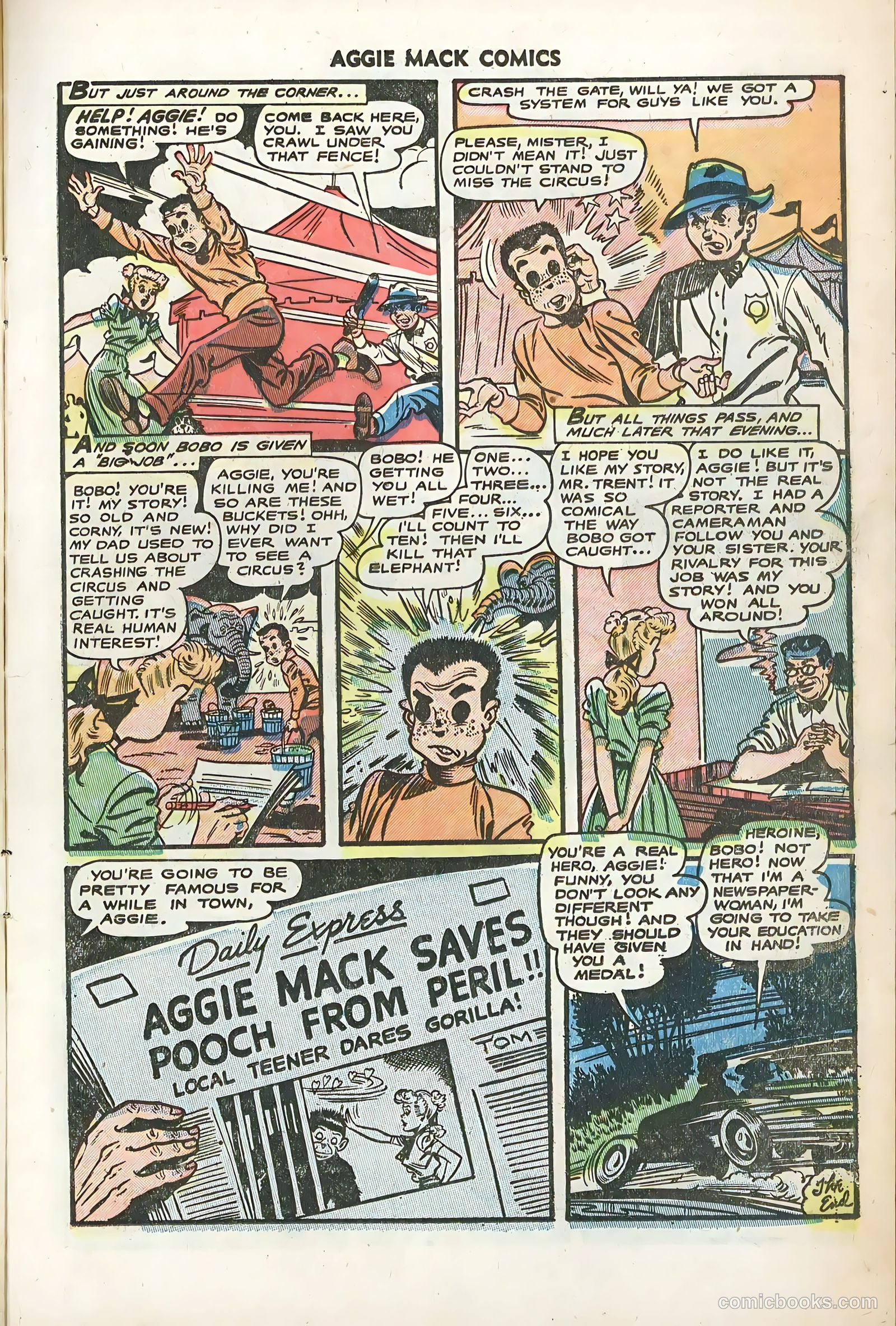 Aggie Mack Comics #8 — page 11 of 36