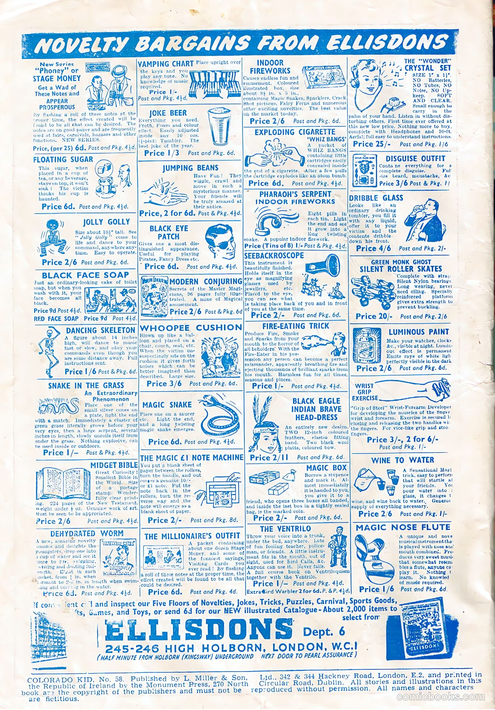 Colorado Kid #58 — page 28 of 28