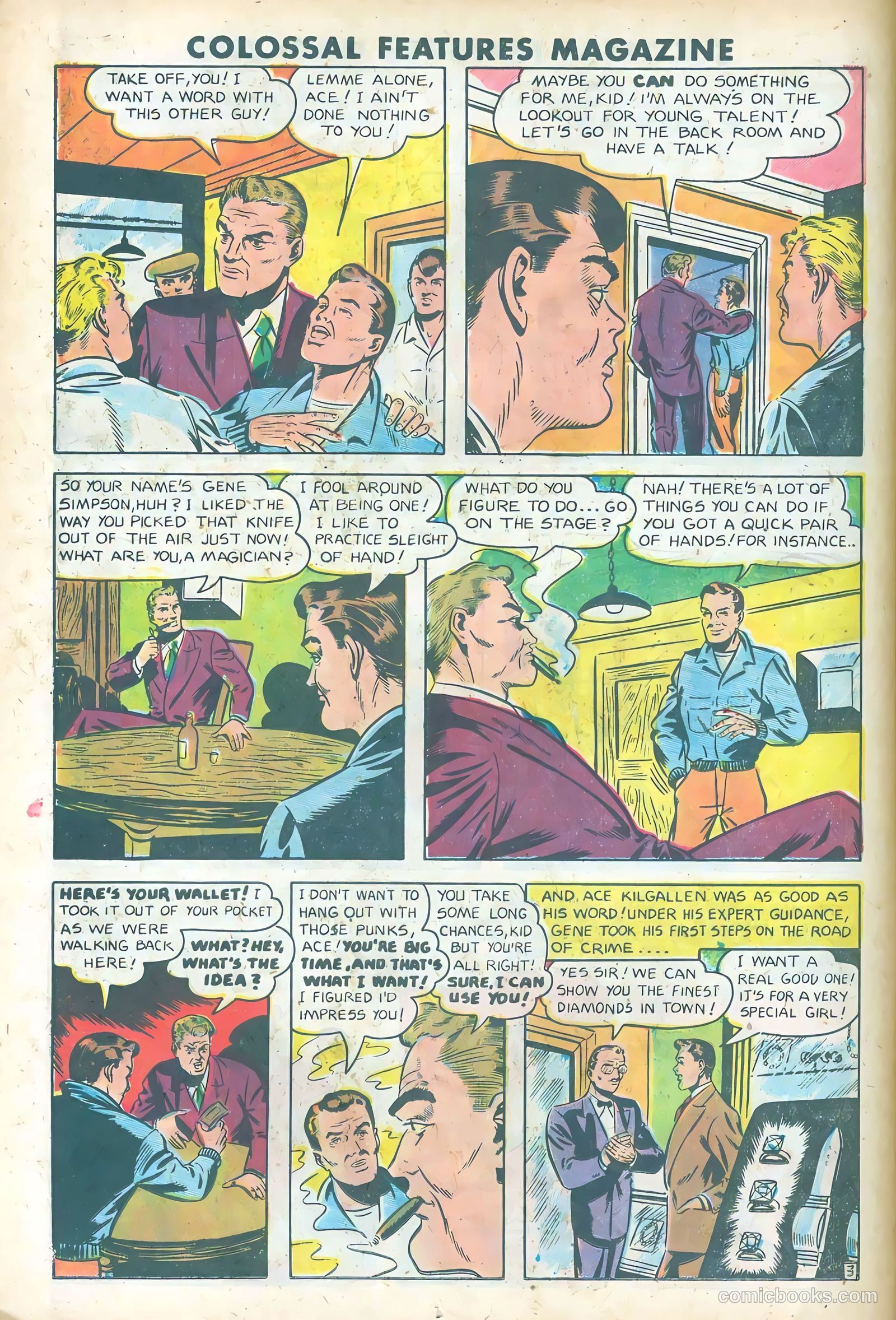 Colossal Features Magazine #3 — page 14 of 36