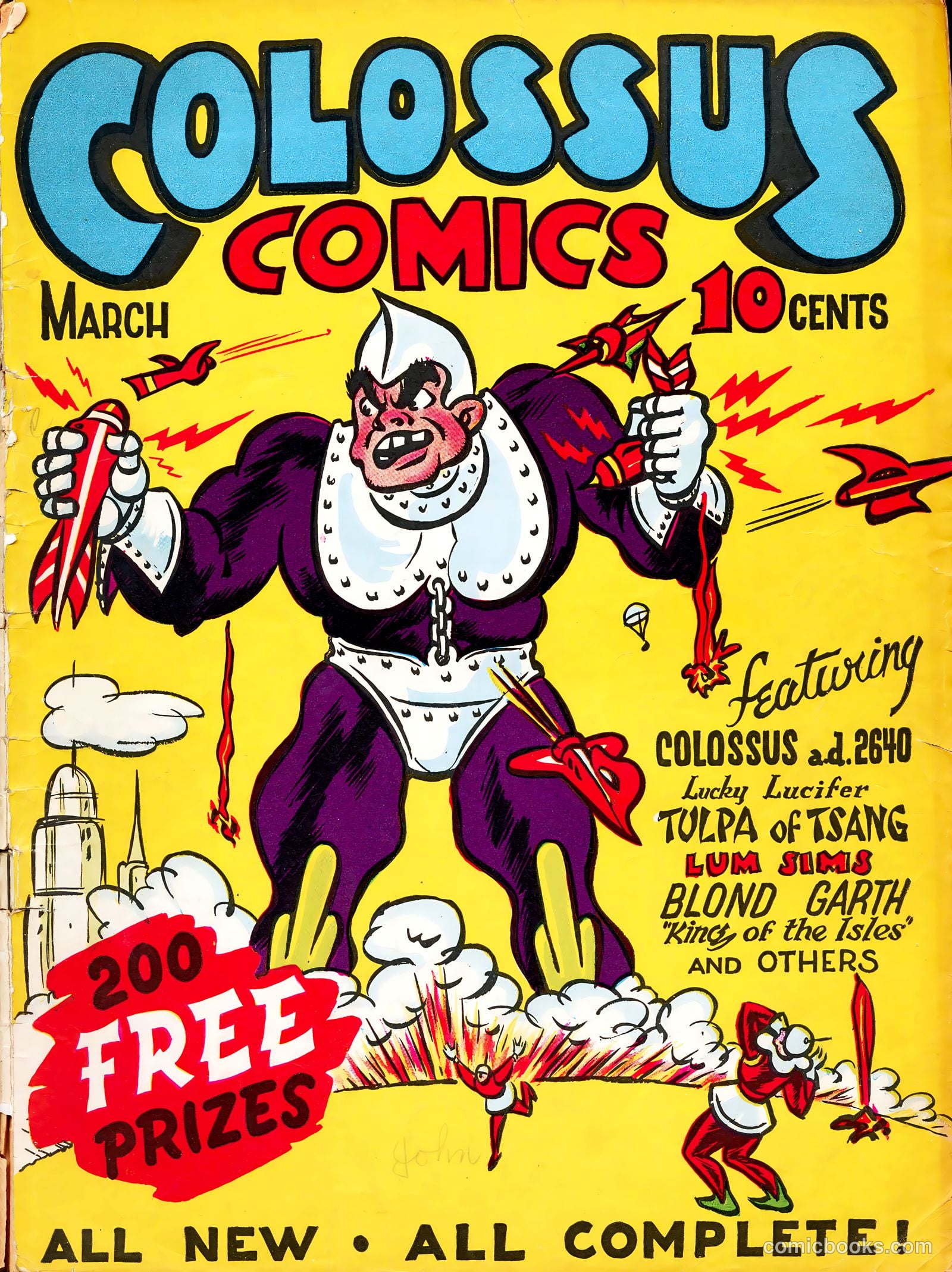 Colossus Comics #1 — page 1 of 69