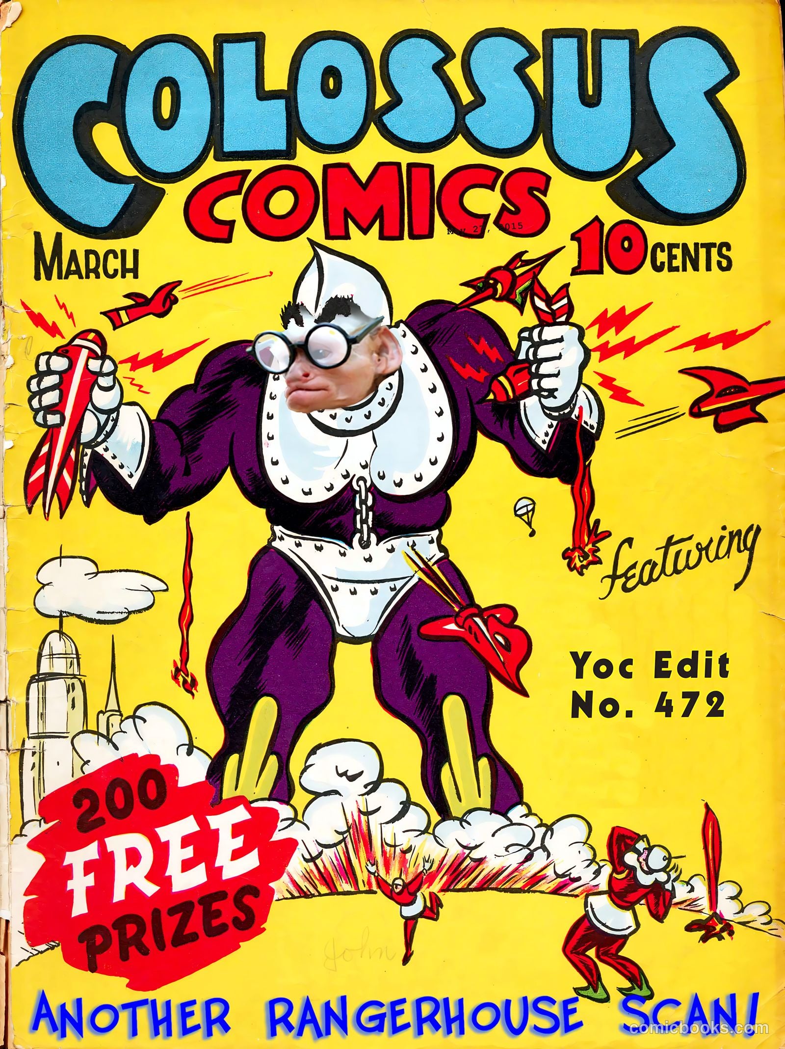 Colossus Comics #1 — page 69 of 69