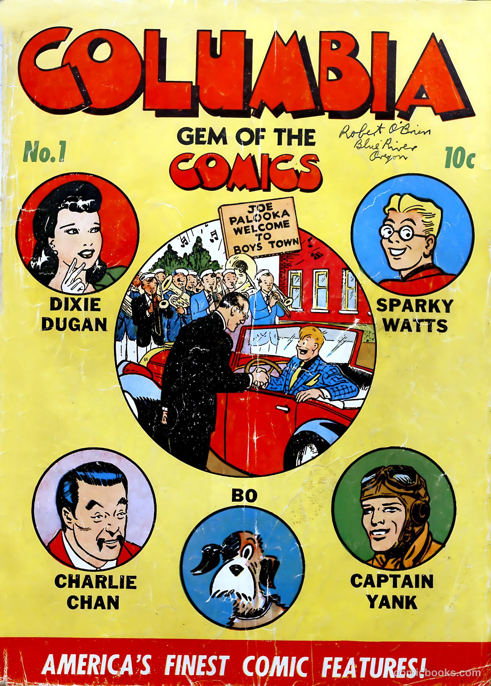 Columbia Comics #1 — page 1 of 60