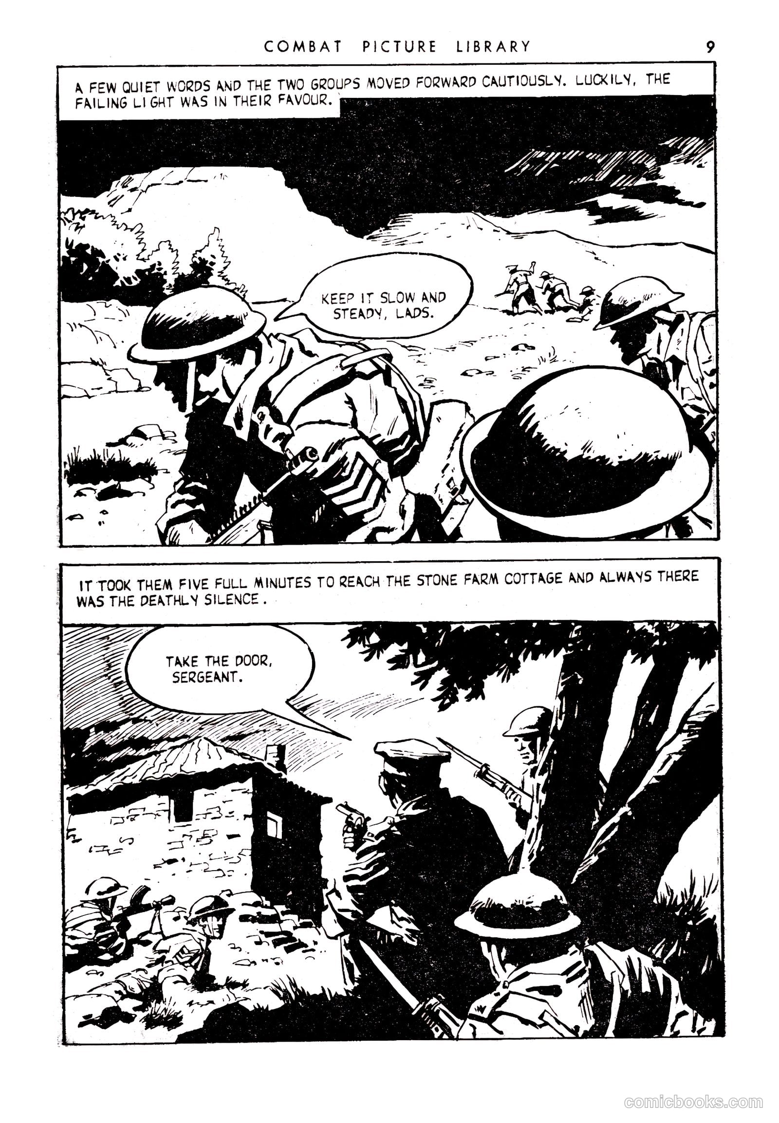 Combat Picture Library #170 — page 9 of 68